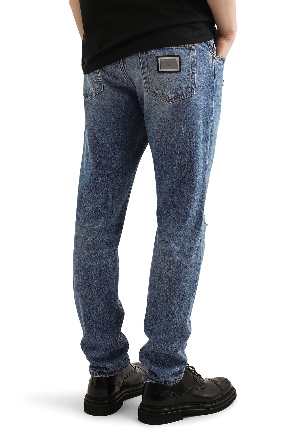 DOLCE & GABBANA Jeans in normaler Passform aus Baumwolle