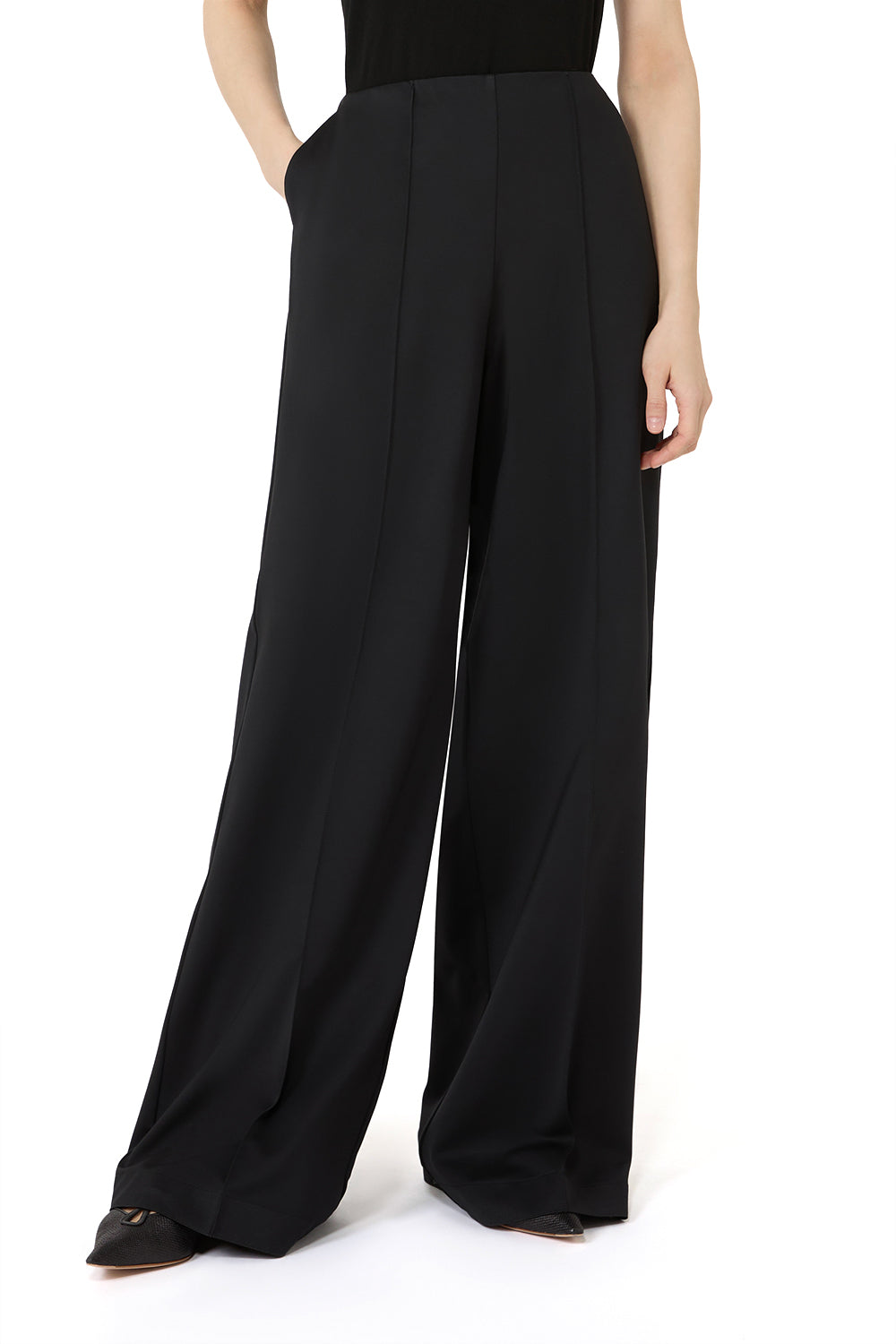 MAX MARA Pantalone in jersey tecnico di viscosa "MXPFIACRE"