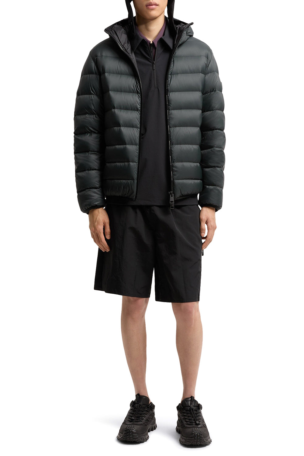 MONCLER Shorts da bagno logati