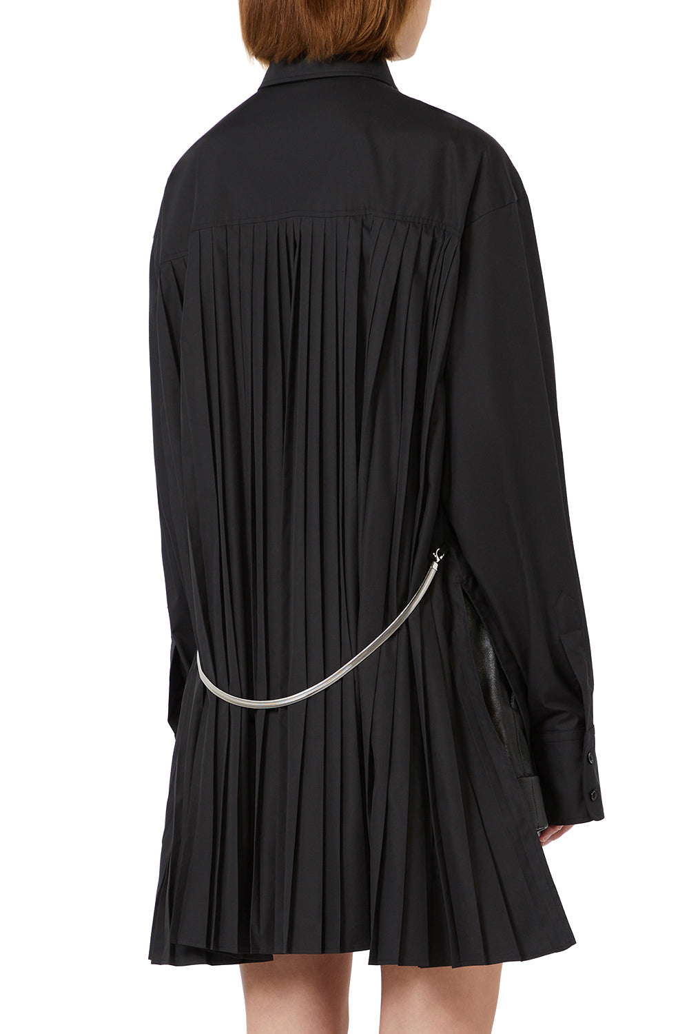 SPORTMAX Over shirt con dettaglio plissé "SPXNESPOLA"