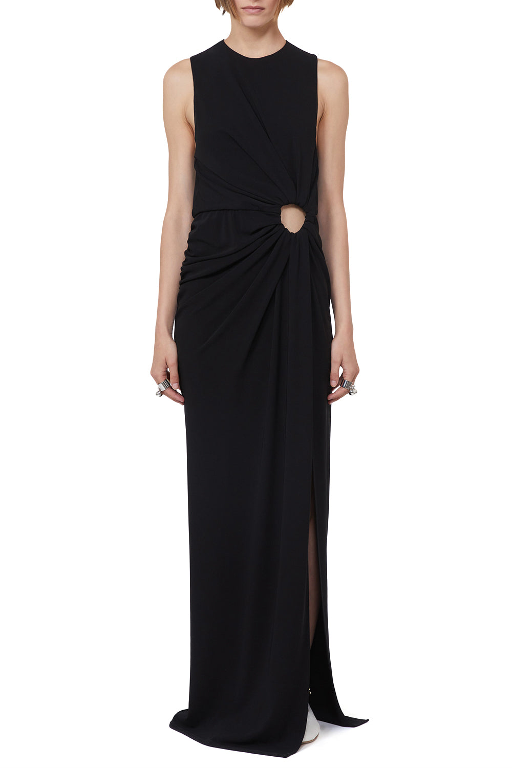 SPORTMAX Abito smanicato in jersey stretch "SPXSALETTA"