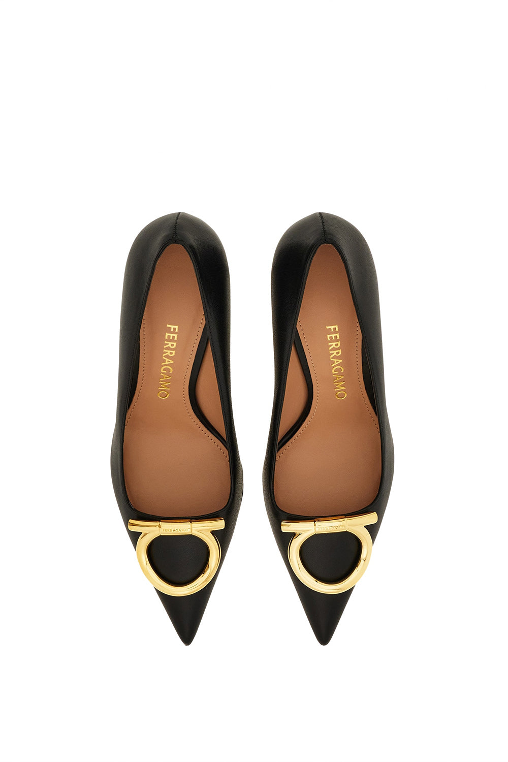 FERRAGAMO Décolleté maxi Gancini