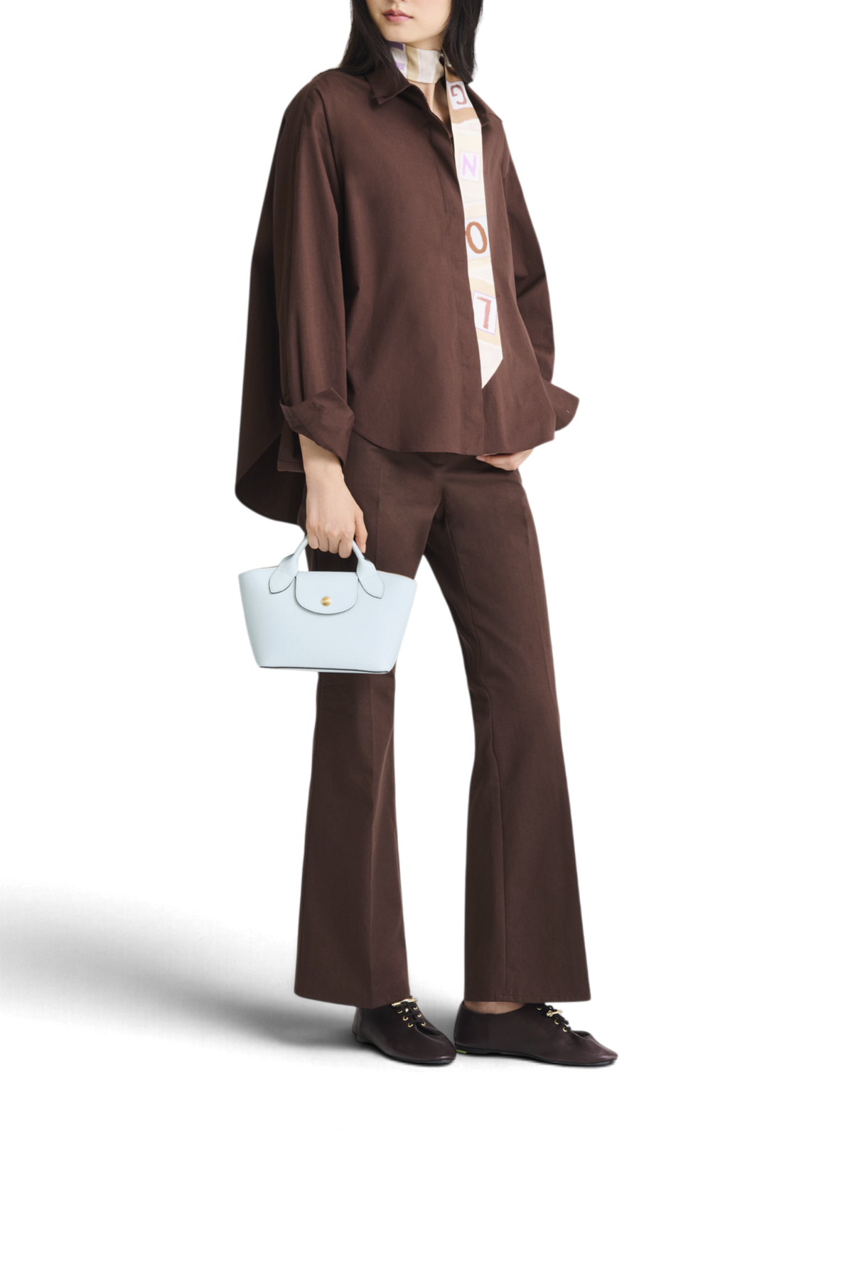LONGCHAMP Shopping bag XS Épure – Celeste