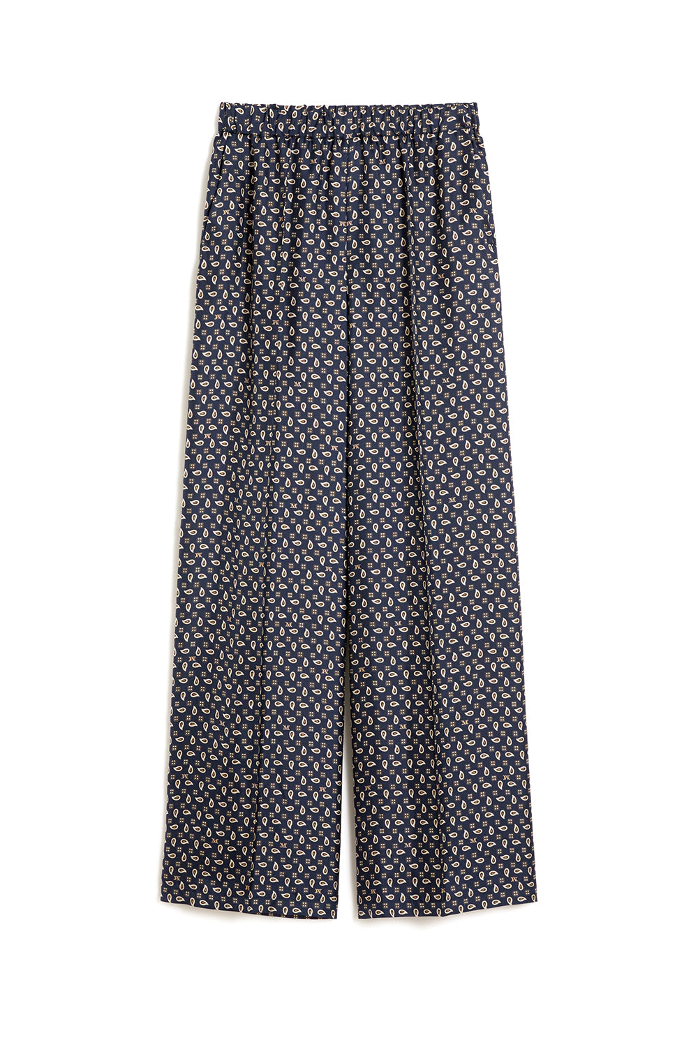 MAX MARA Pantalone in seta stampata MXMVISCHIO