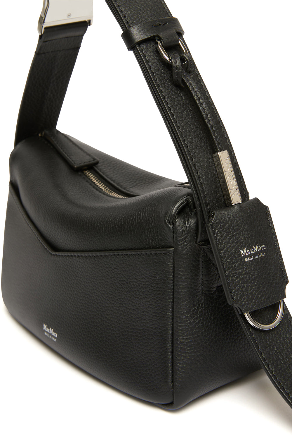 MAX MARA “MASSKIPPERXS” 半光面皮革超迷你手拿包