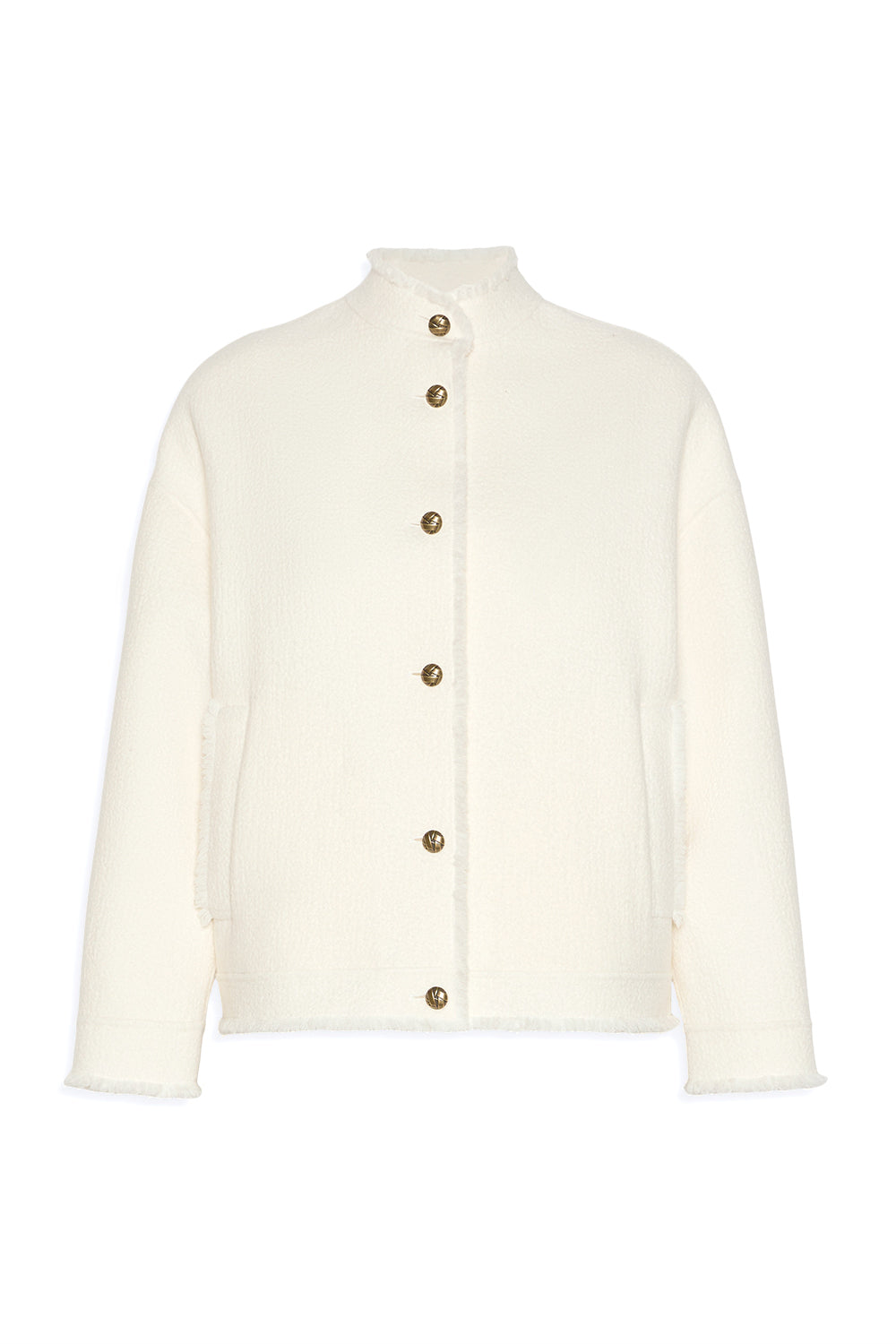 MAX MARA Giacca bomber in jersey double di lana "MXMPALMIZI"