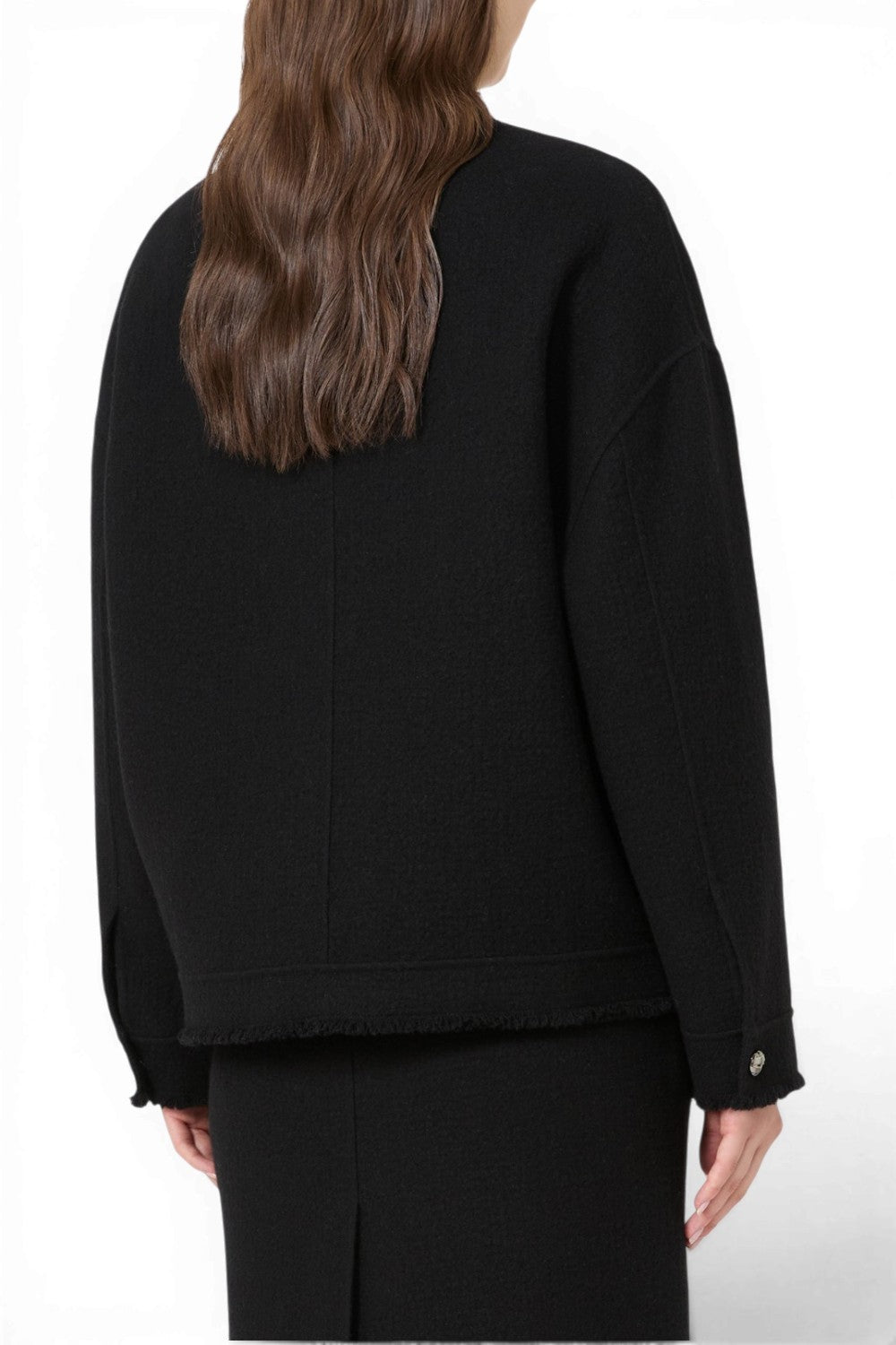MAX MARA Giacca bomber in jersey double di lana "MXMPALMIZI"