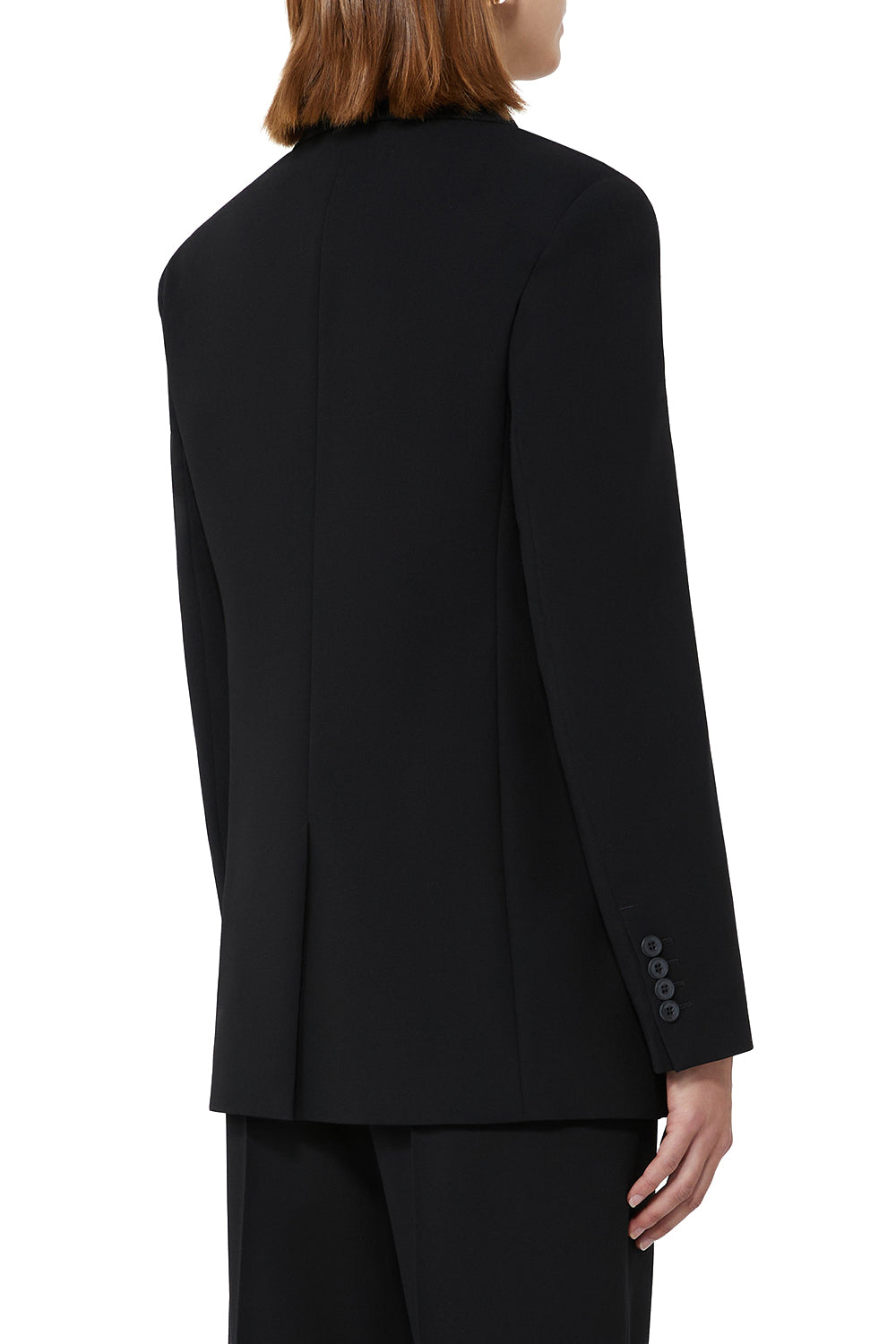 MAX MARA Blazer in cady di lana "MXMLAMPADA"
