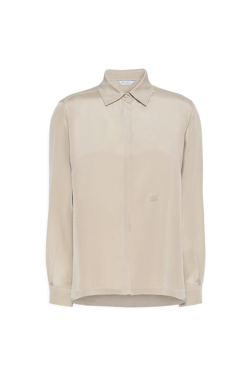 MAX MARA Camicia in crêpe de Chine di seta "MXMGERANIO"