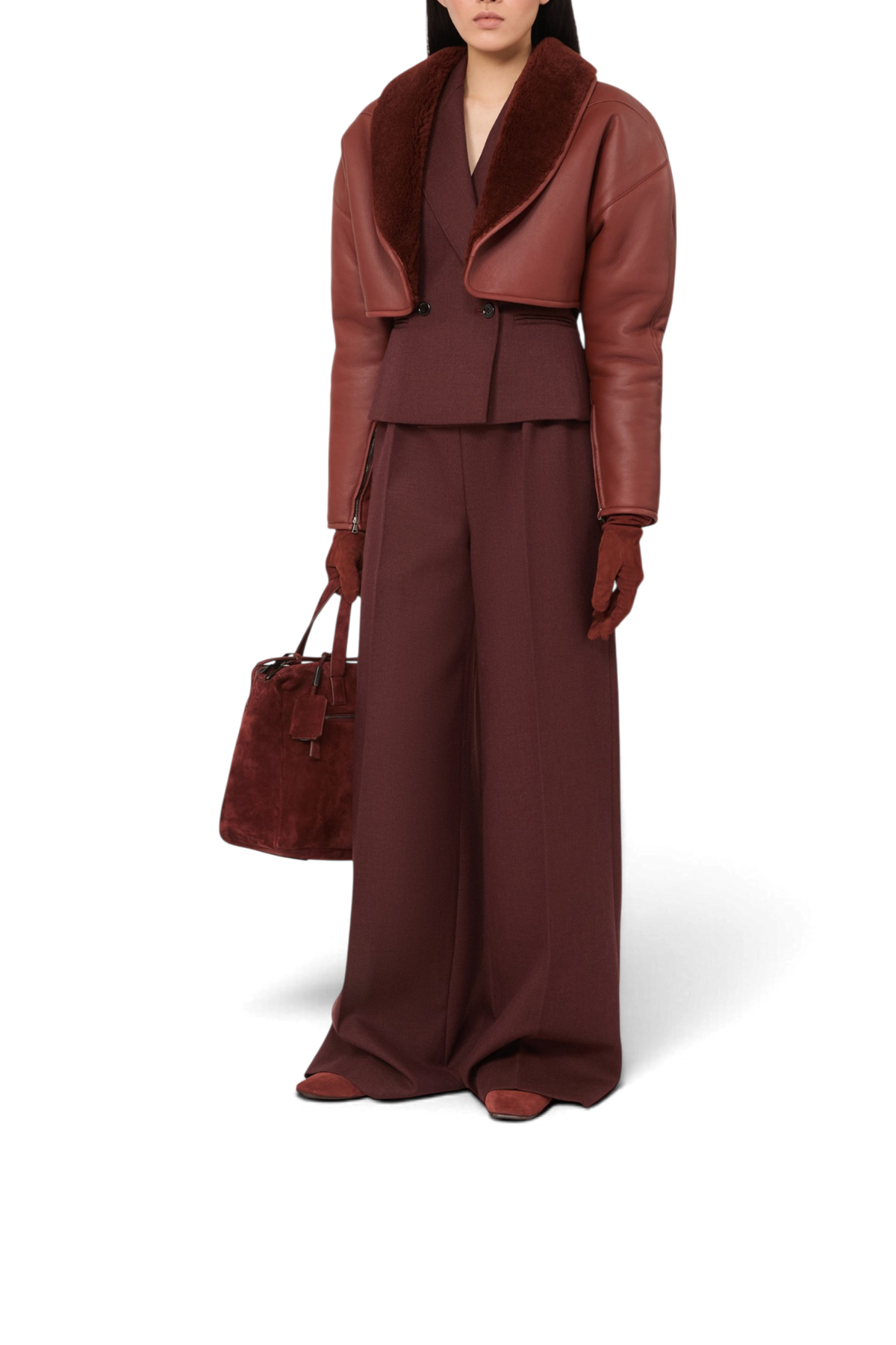 MAX MARA Pantaloni Ruggine