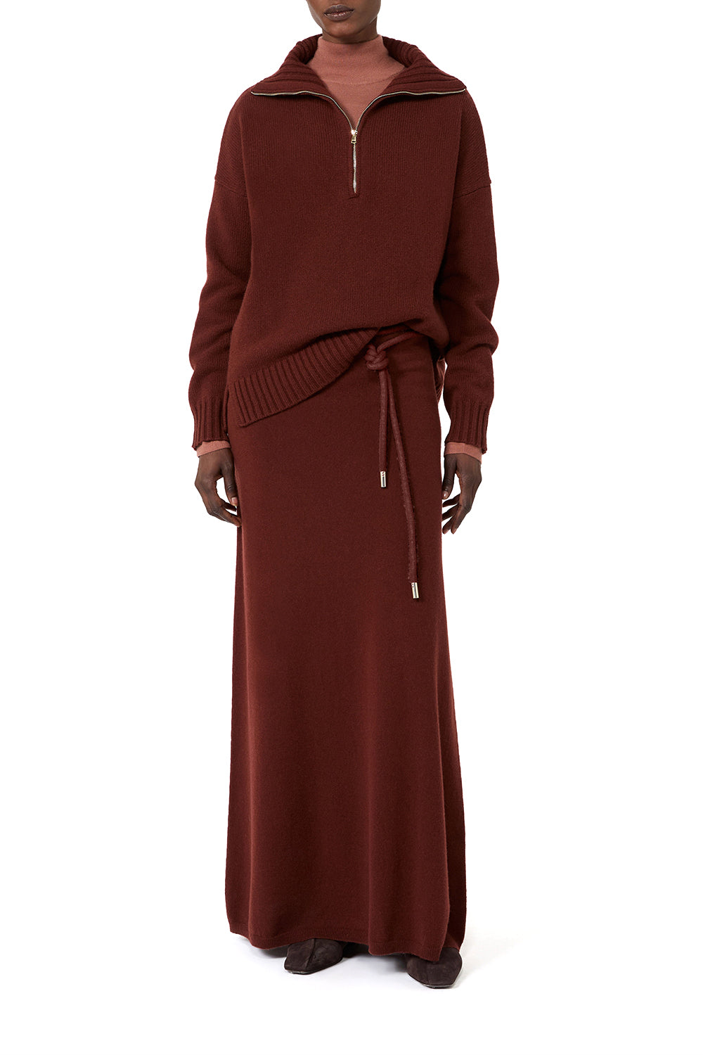 MAX MARA Maglia a collo alto in filato di cachemire "MXMCRASSO"