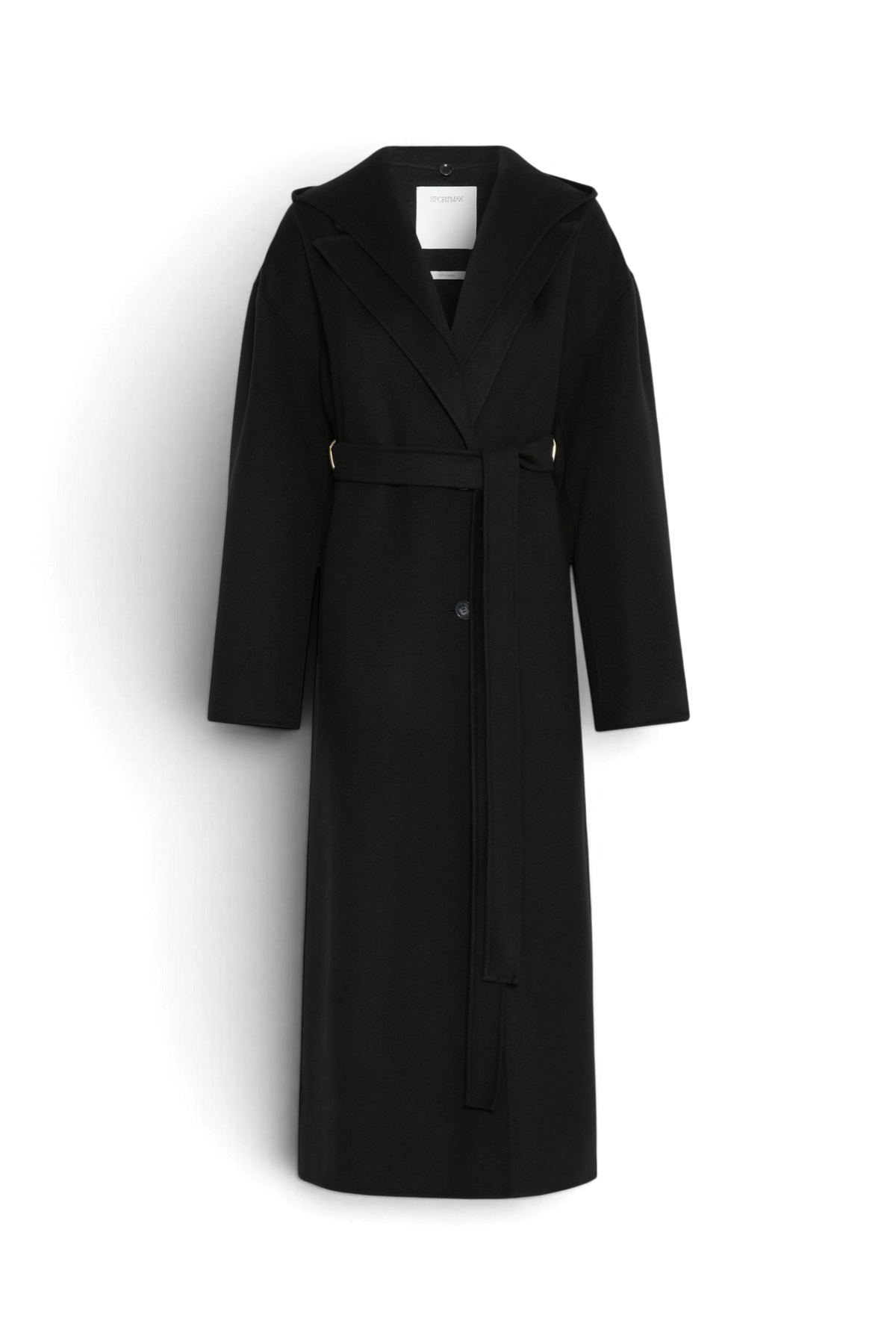 SPORTMAX 순수 울 오버 코트 “SPXOLMO”
