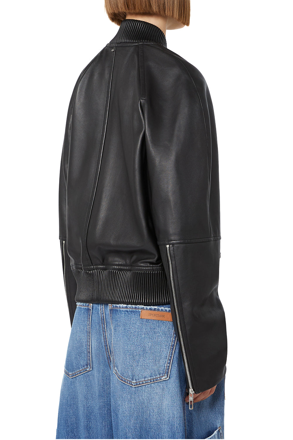 SPORTMAX Bomber in nappa "SPXAMOUR"