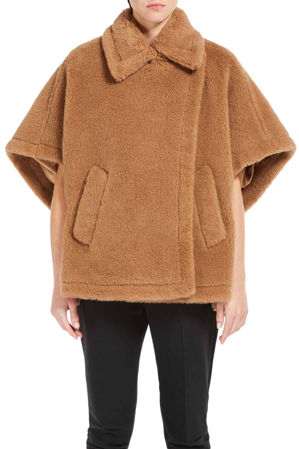 MAX MARA Mantella in tessuto Teddy "TEBE"