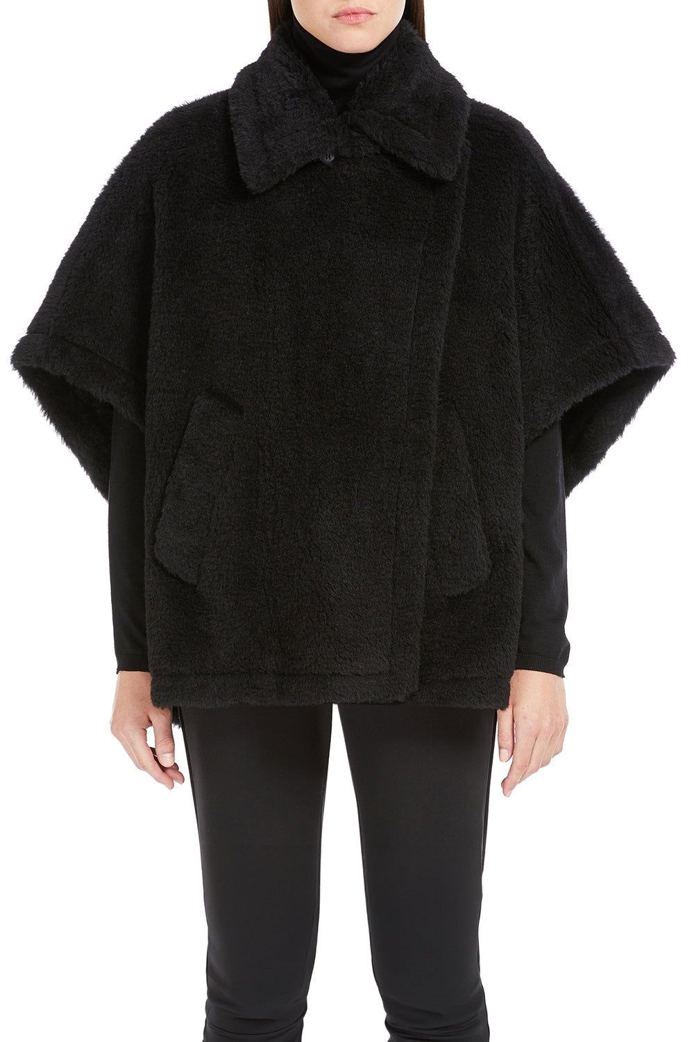 MAX MARA Mantella in Teddy di alpaca e lana "TEBE1"
