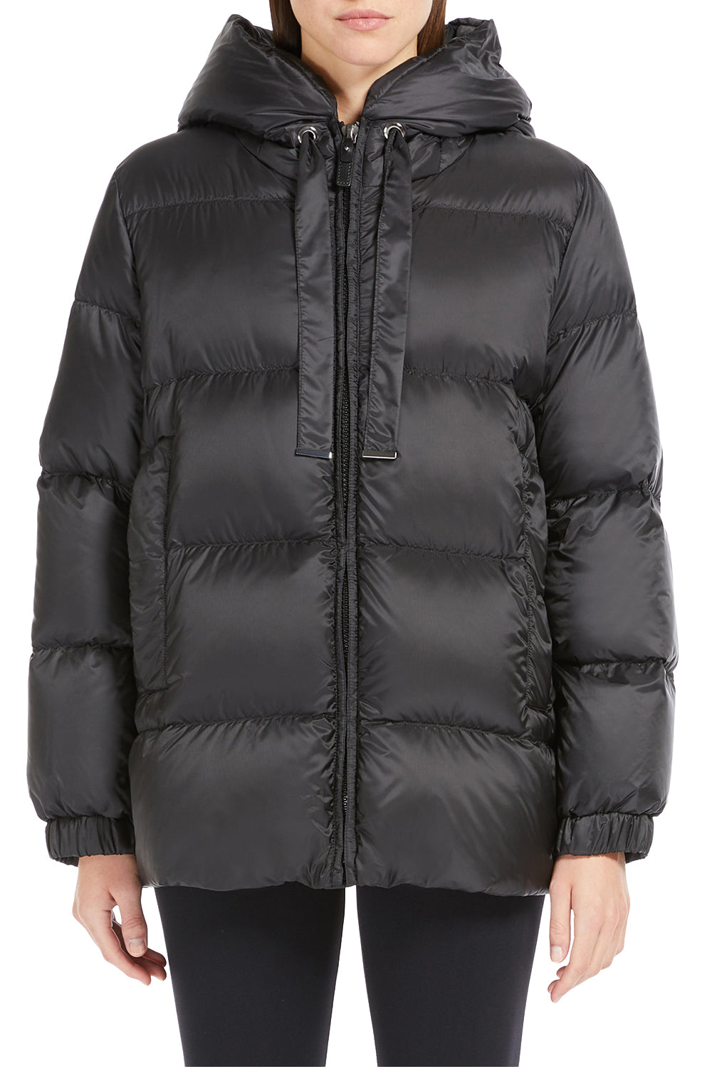 MAX MARA Imbottito ampio in tela antigoccia "SEIA"