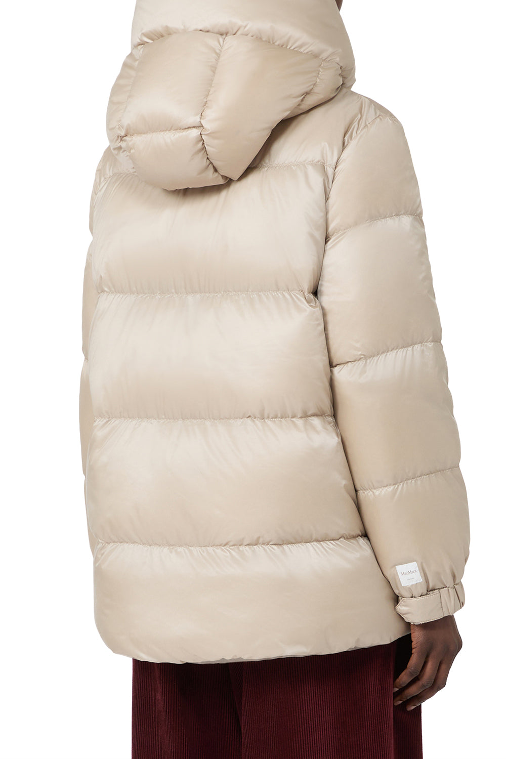 MAX MARA Imbottito ampio in tela antigoccia "SEIA"