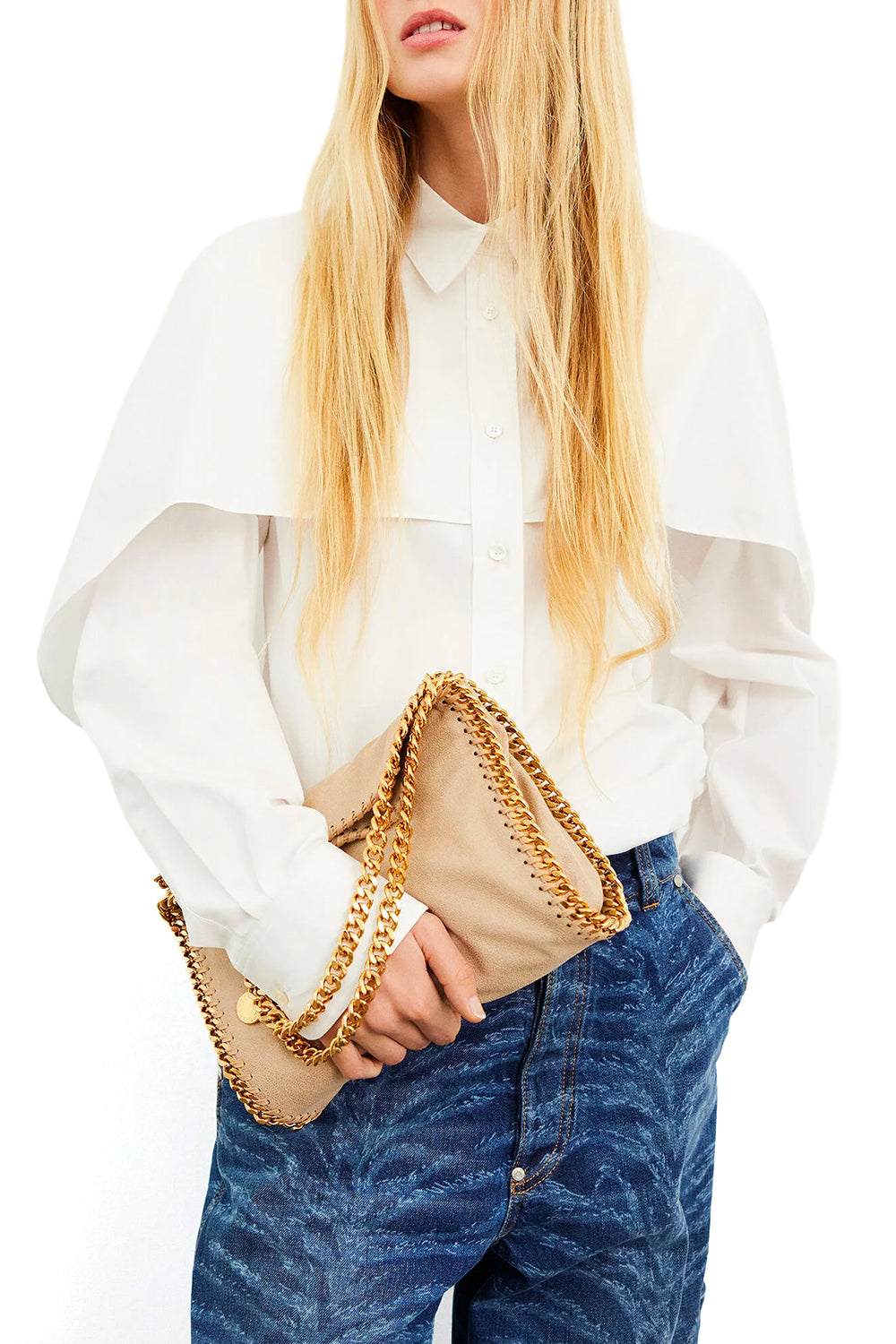 STELLA MCCARTNEY Borsa Tote Mini Falabella