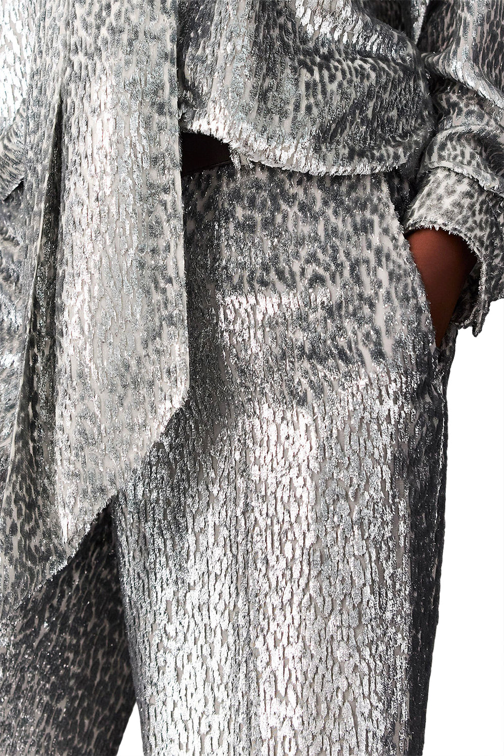 STELLA MCCARTNEY PANTALONI IN FIL COUPÉ