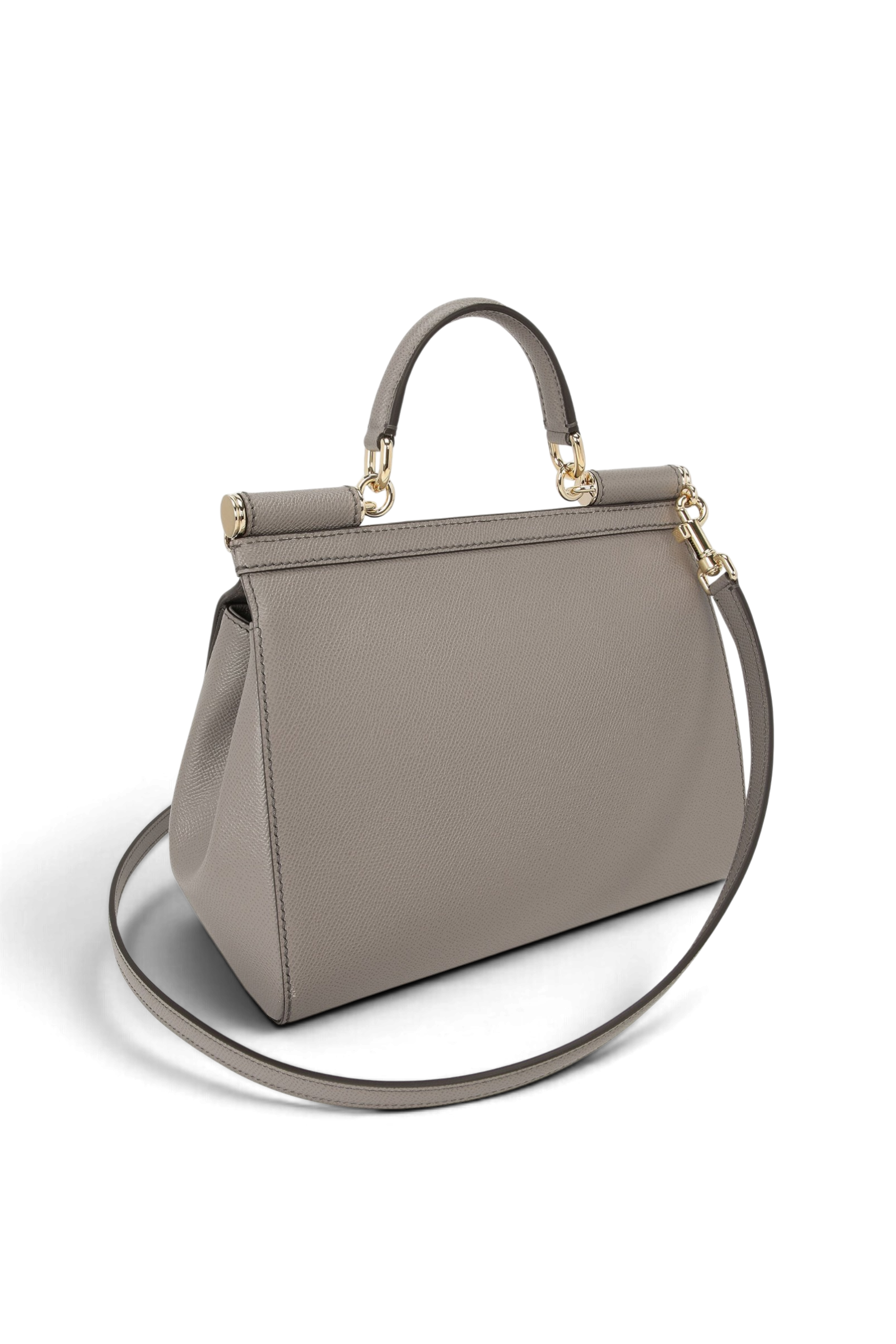 DOLCE & GABBANA Borsa a mano Sicily grande in pelle di vitello dauphine