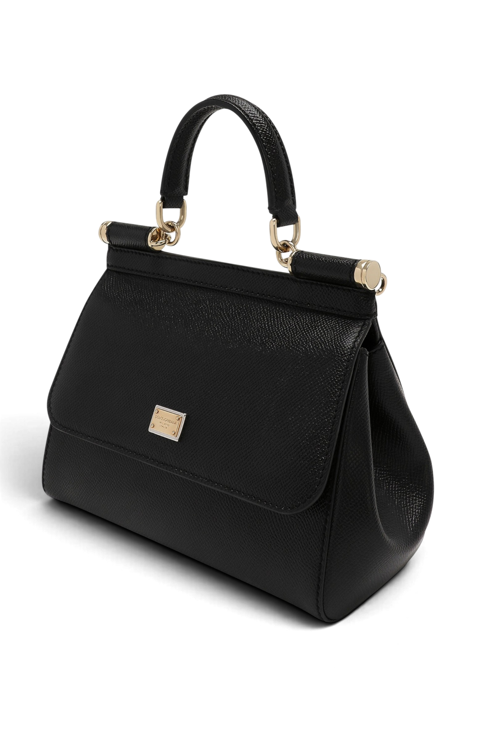 DOLCE & GABBANA Borsa a mano Sicily piccola in pelle di vitello dauphine