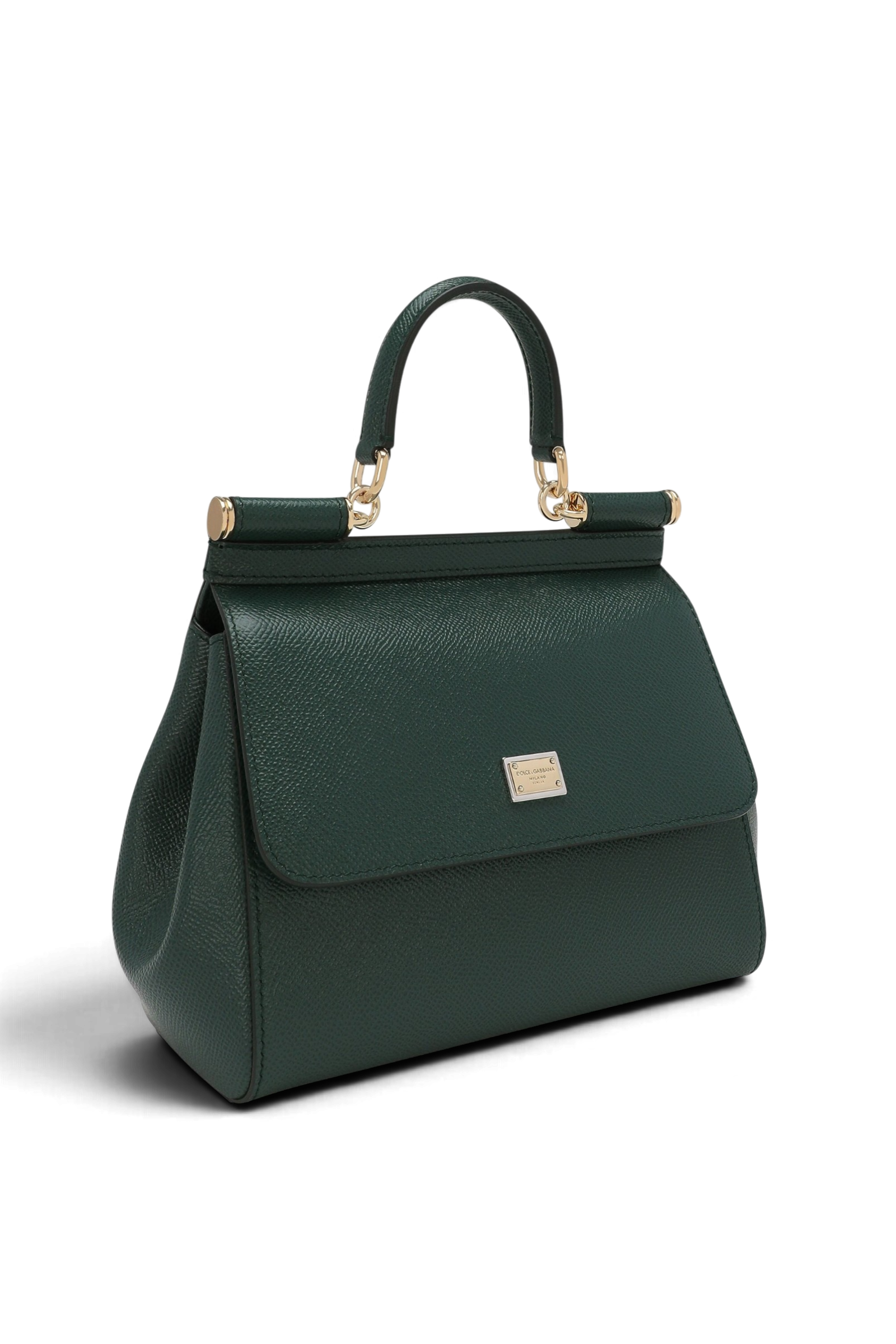 DOLCE & GABBANA Borsa a mano Sicily piccola in pelle di vitello dauphine