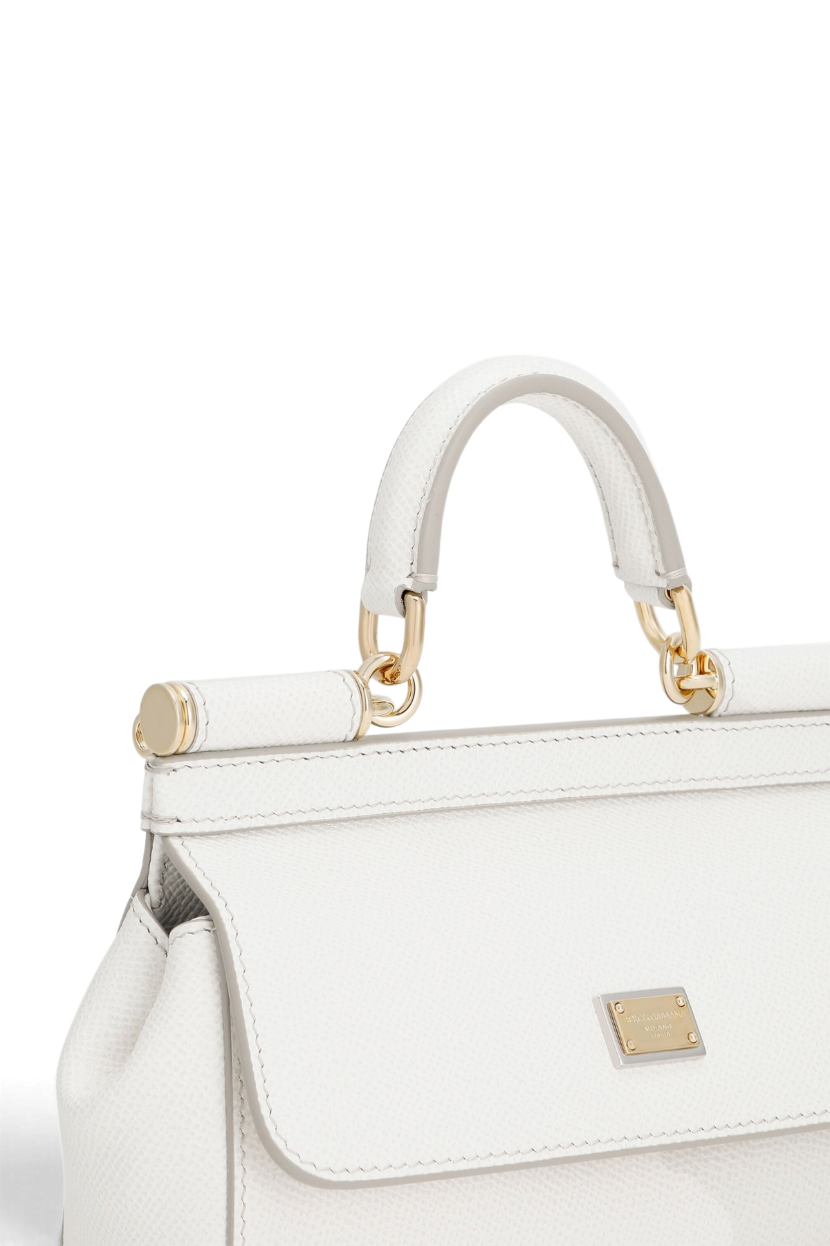 DOLCE & GABBANA Borsa a mano Sicily mini in pelle di vitello