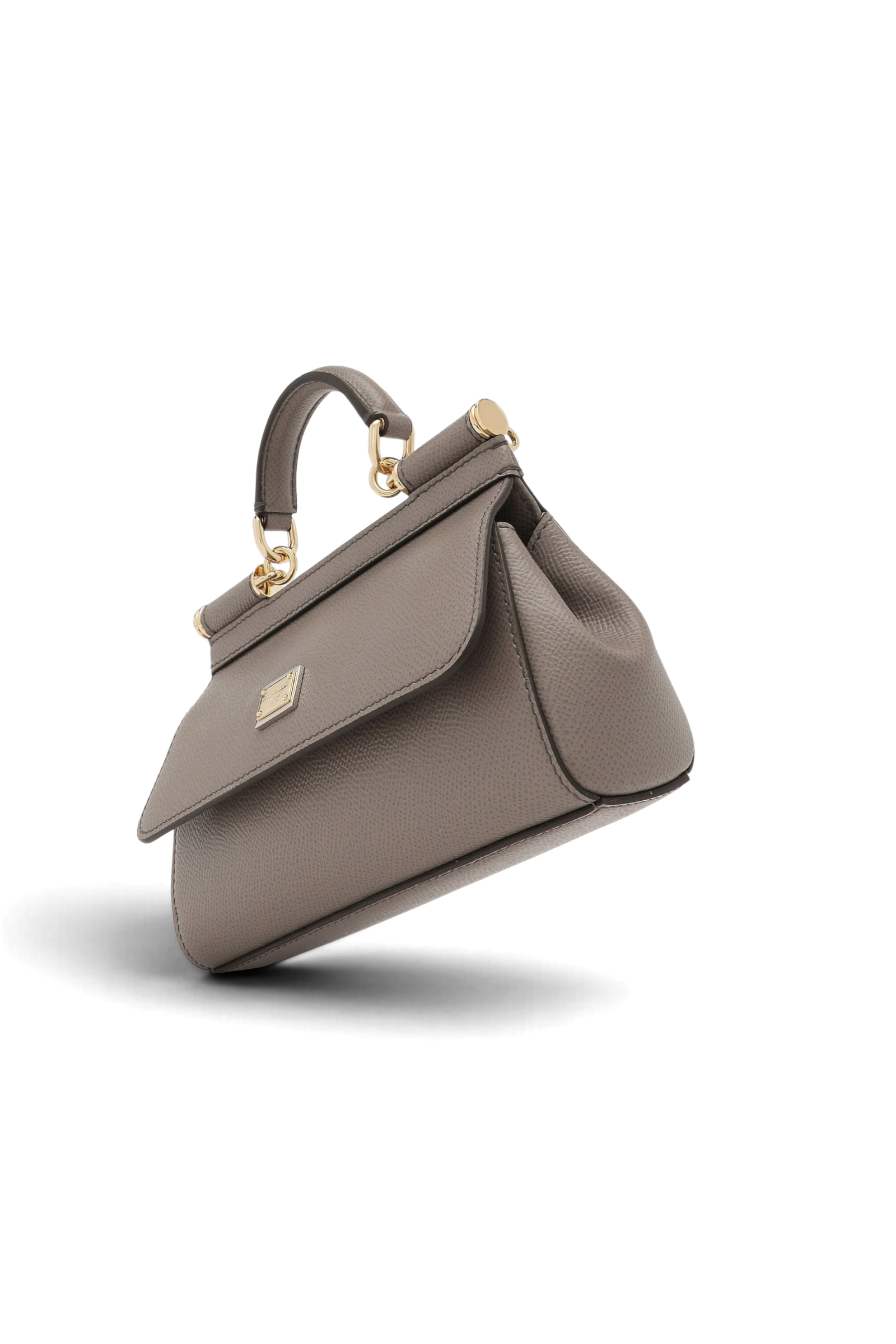 DOLCE & GABBANA Borsa a mano Sicily mini in pelle di vitello