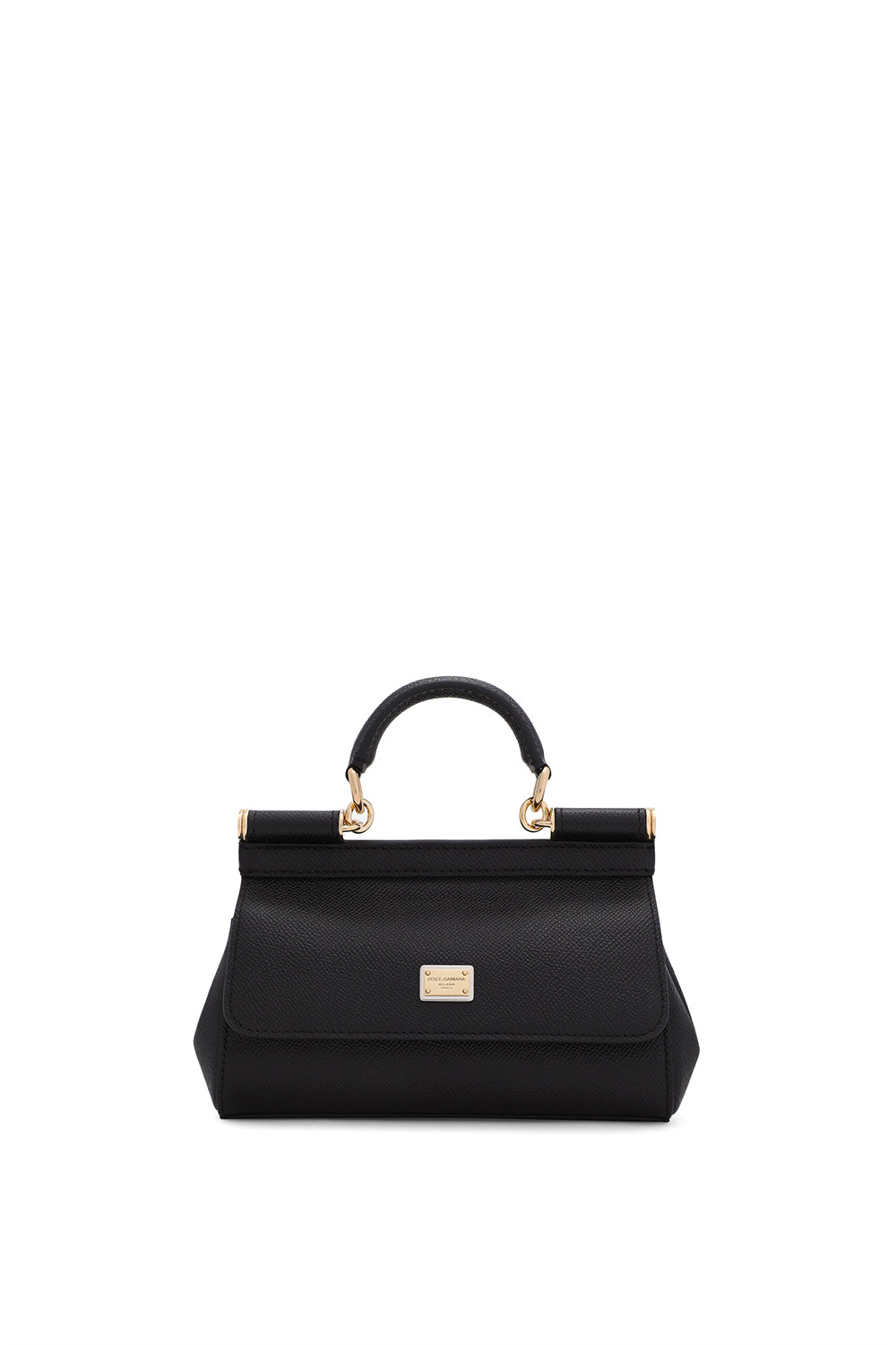 DOLCE & GABBANA Borsa a mano Sicily mini in pelle di vitello