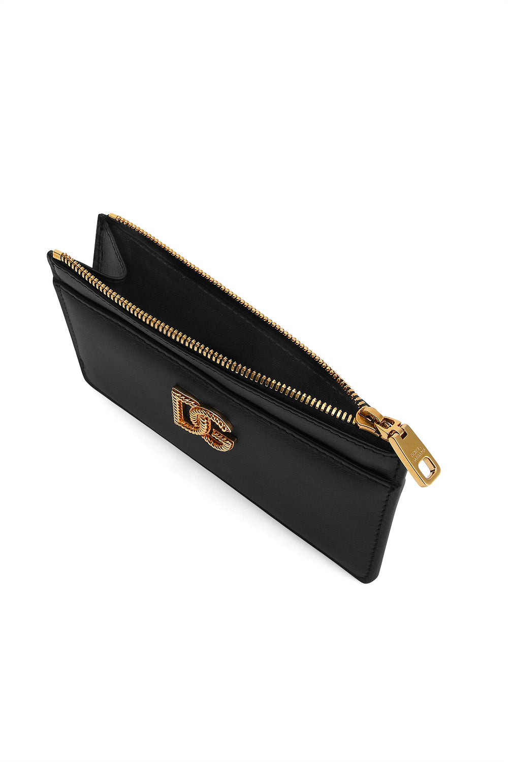 DOLCE & GABBANA 小牛皮名片夹，饰有DG标志