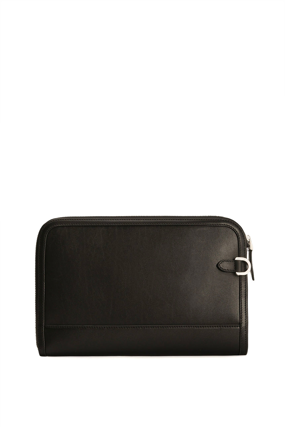 DOLCE & GABBANA Pochette atene in pelle di vitello plongé