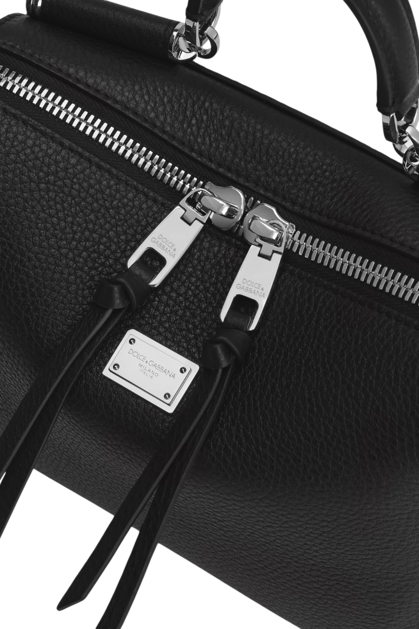 DOLCE & GABBANA Borsa a mano vittoria in pelle di vitello