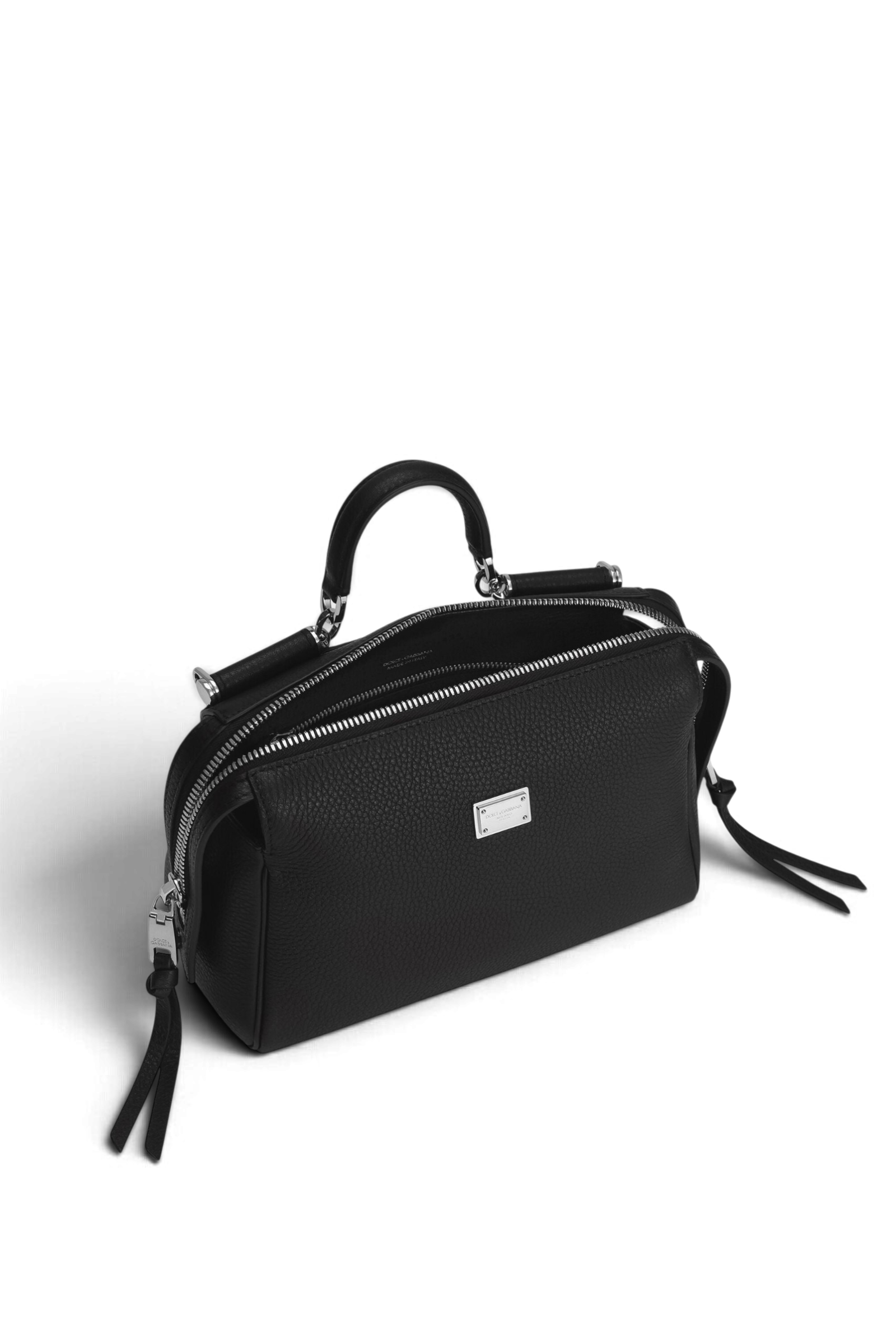 DOLCE & GABBANA Borsa a mano vittoria in pelle di vitello
