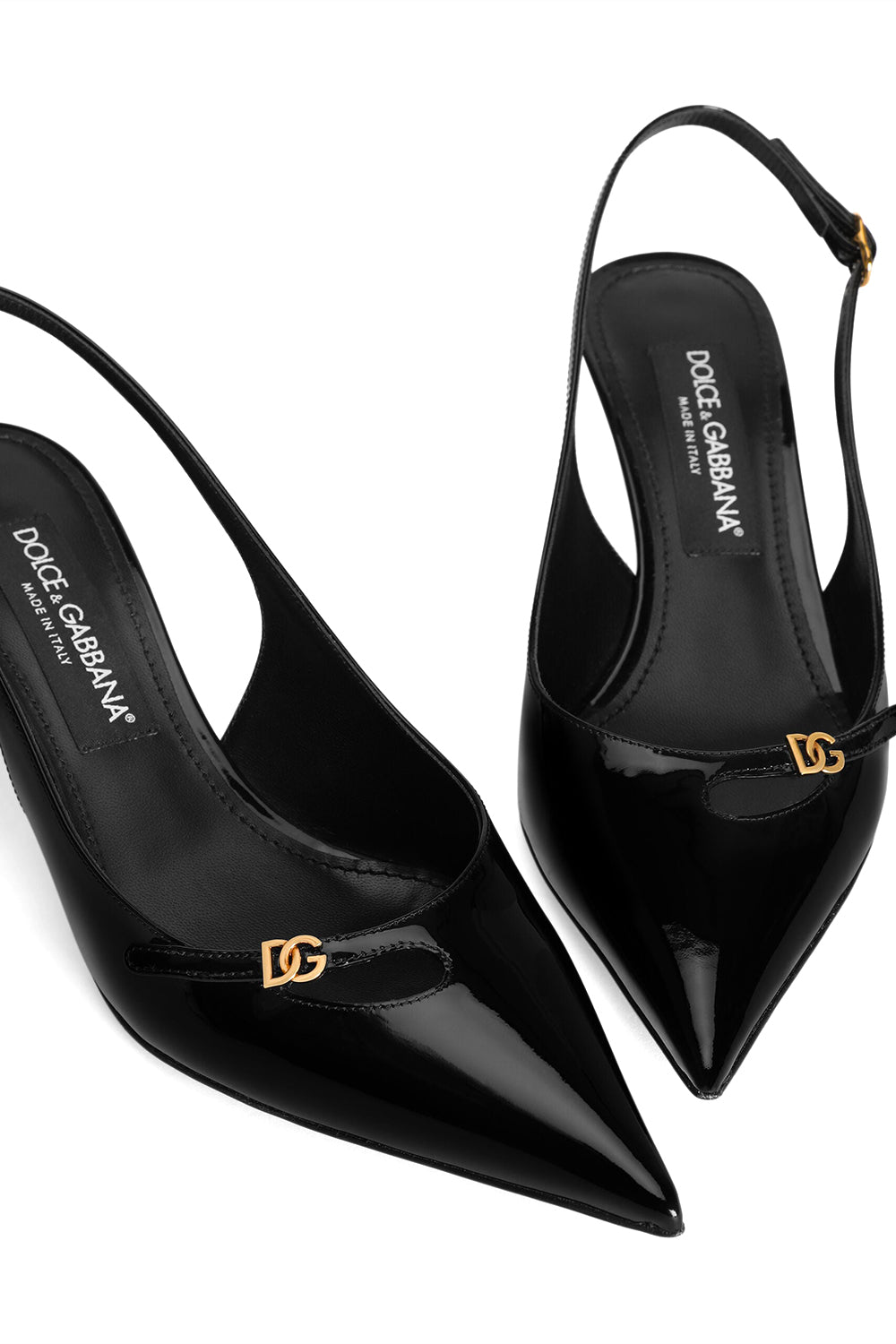 DOLCE & GABBANA Slingback in vernice