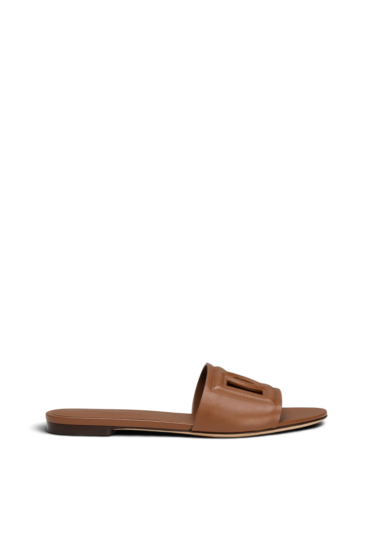 DOLCE & GABBANA Slide in pelle di vitello