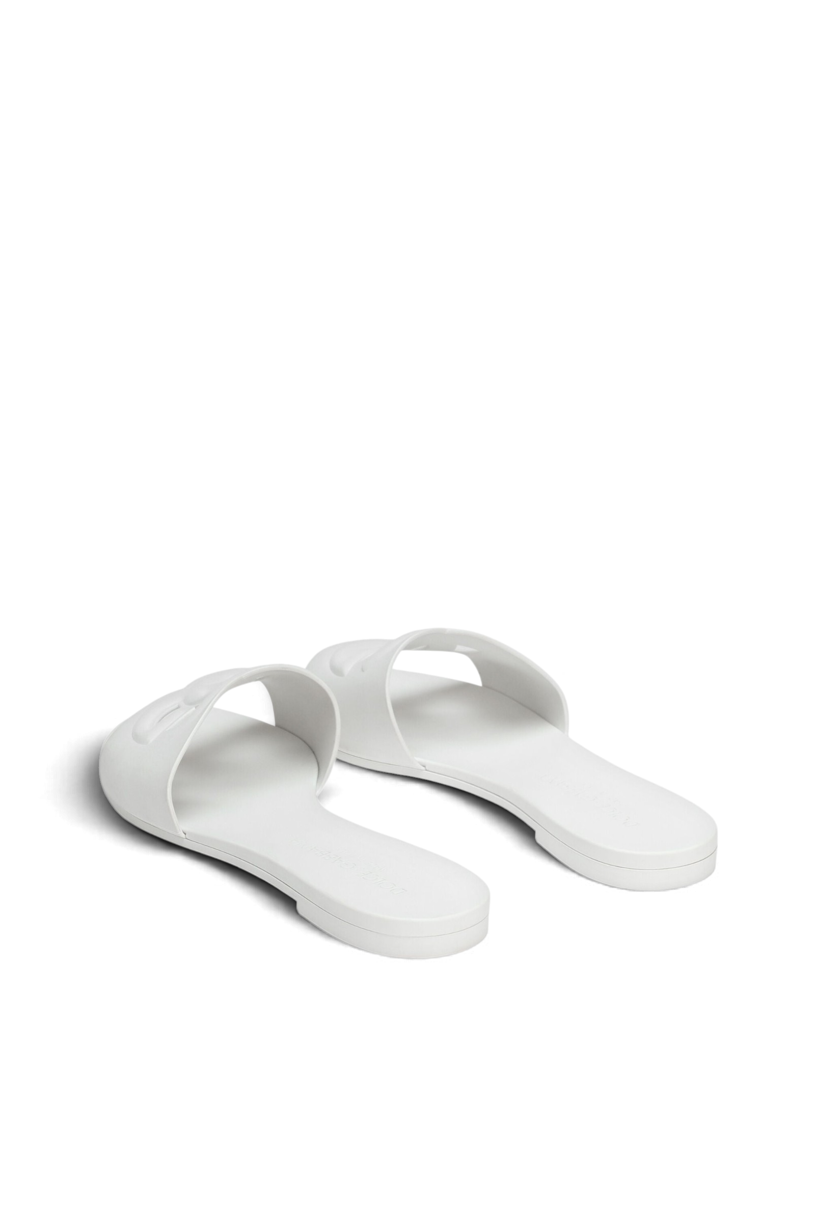 DOLCE & GABBANA Slide beachwear in gomma