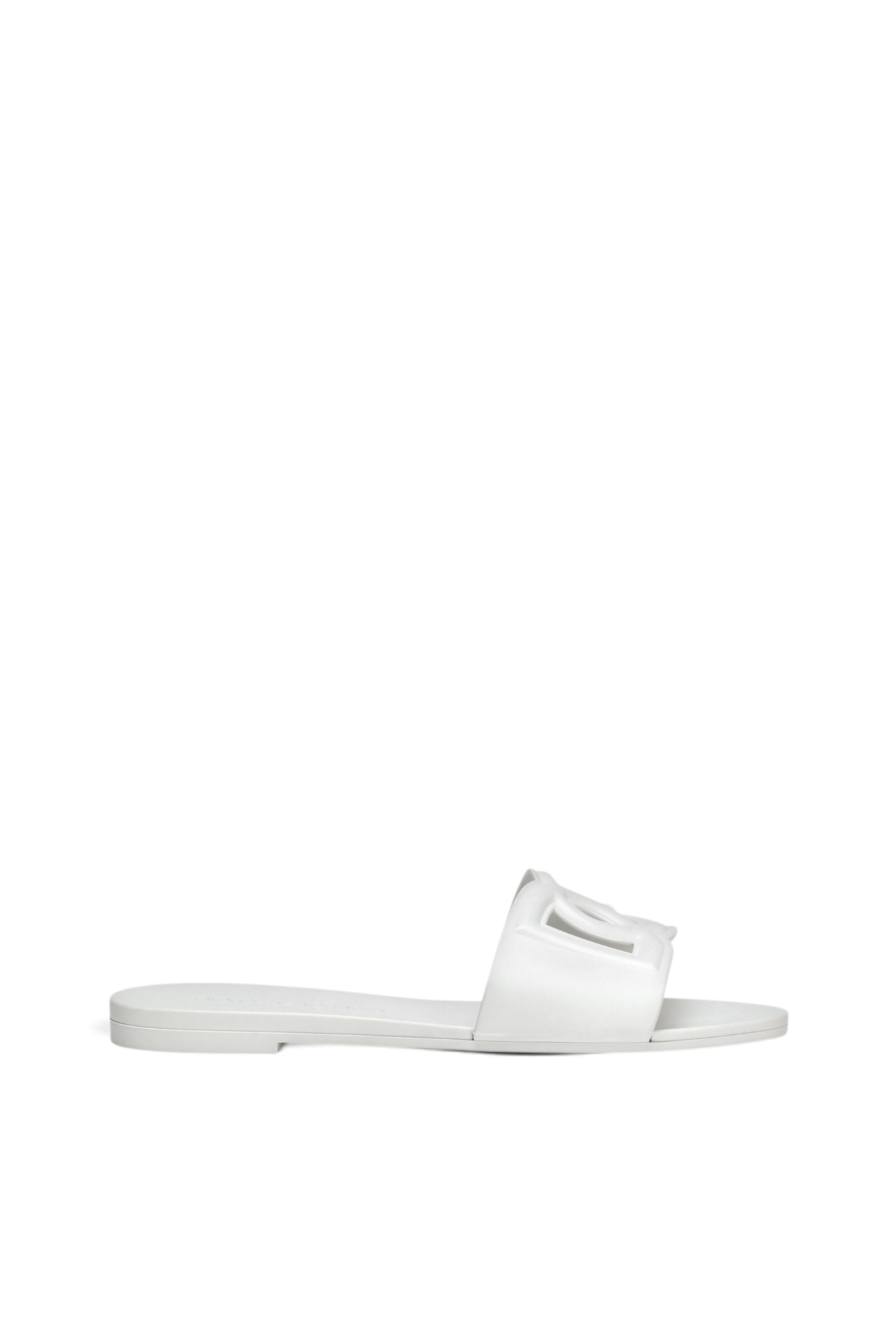 DOLCE & GABBANA Slide beachwear in gomma