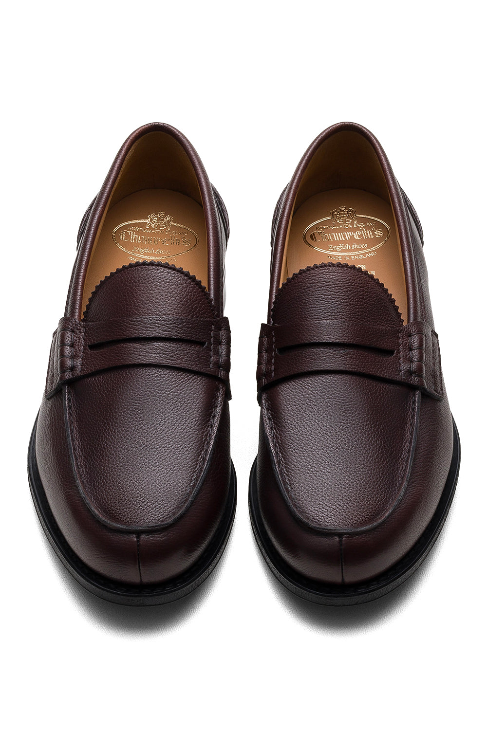 CHURCH'S Grain Calfskin Loafer