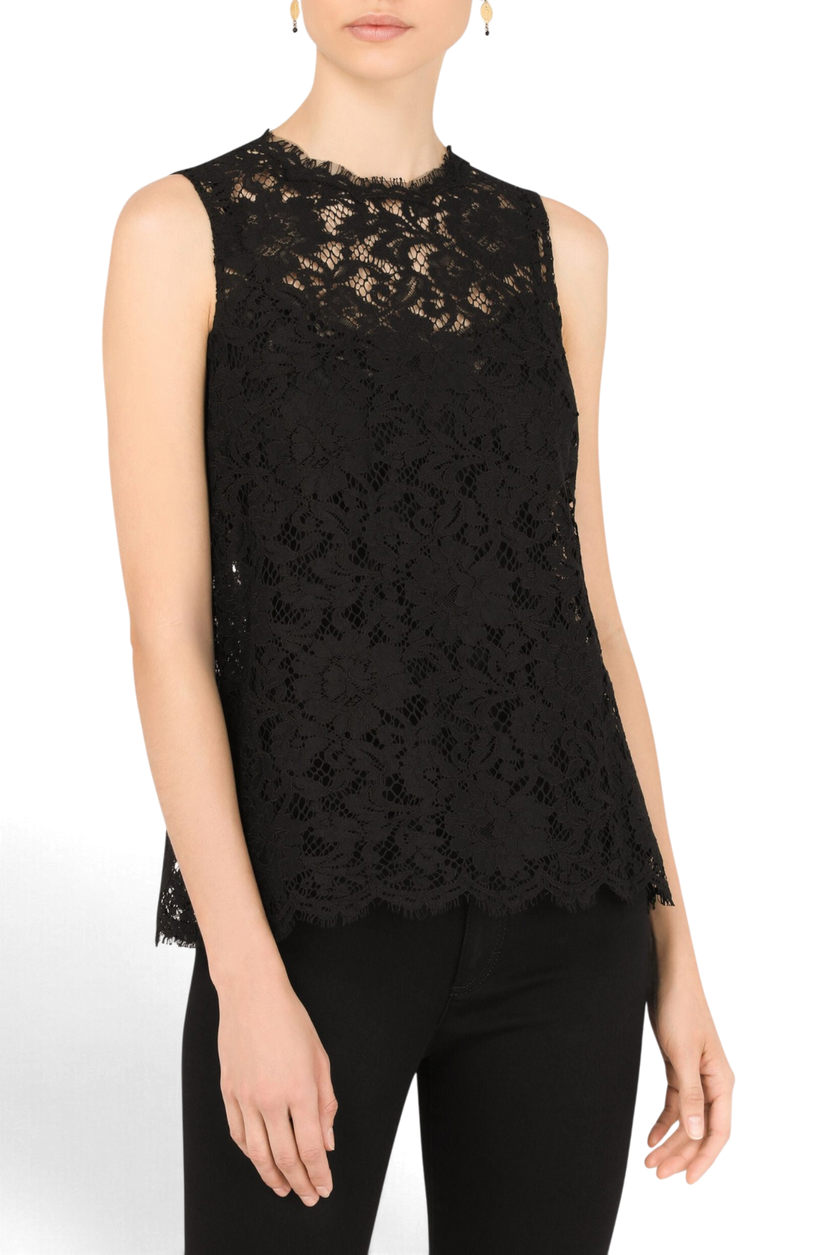 DOLCE & GABBANA Camicie e top Nero