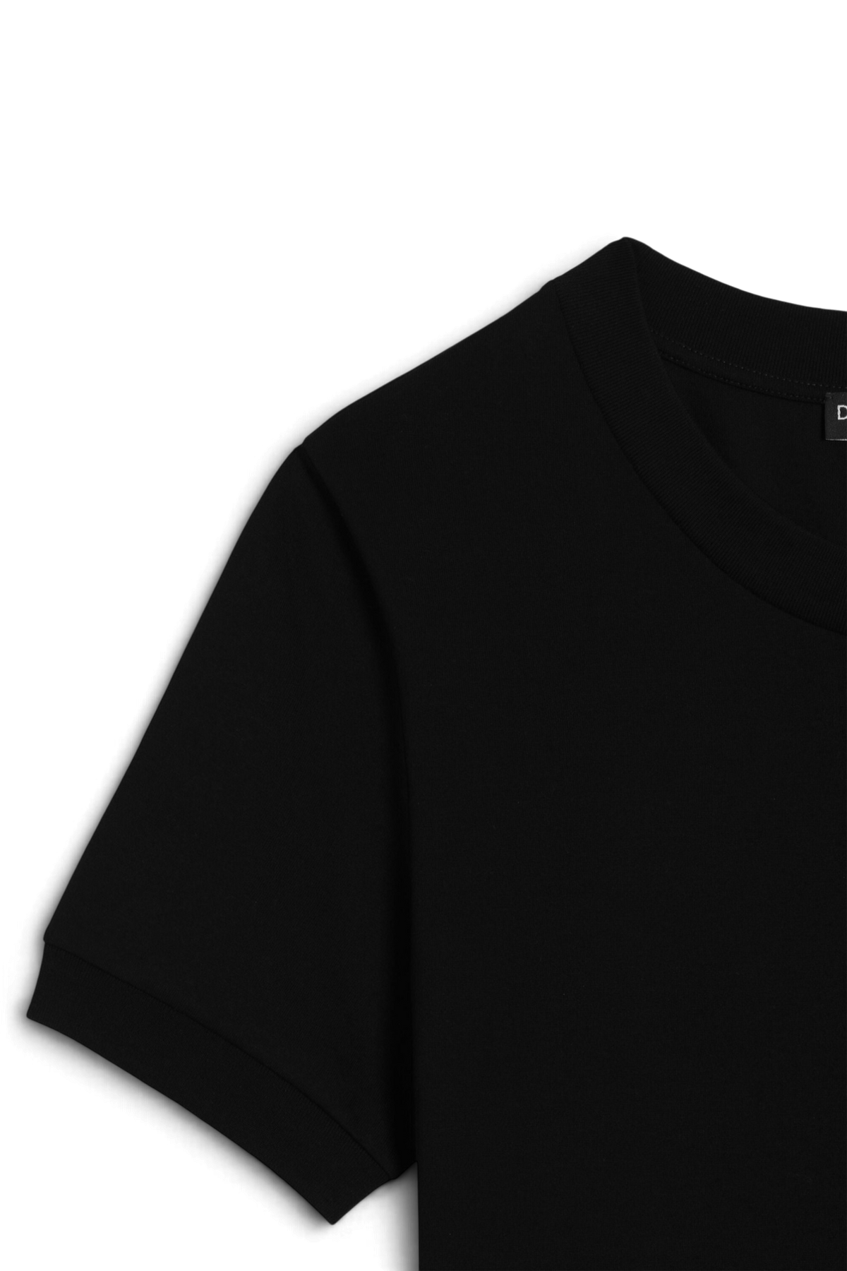 DOLCE & GABBANA T-shirt in cotone con logo DG Crystal