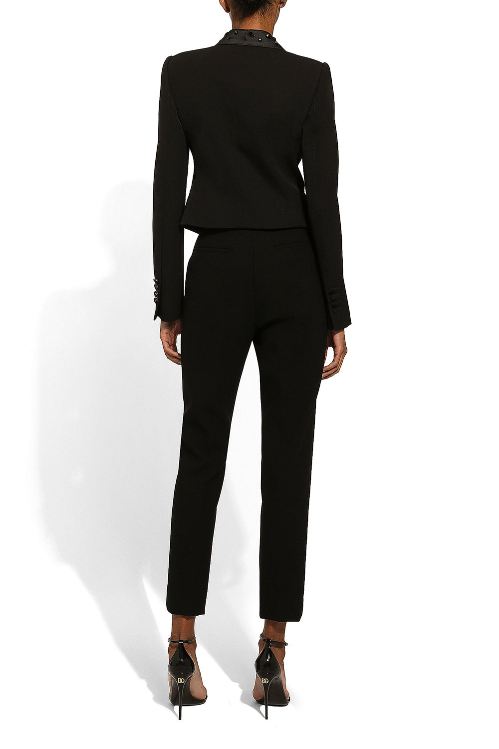 DOLCE & GABBANA Pantaloni sartoriali in sallia