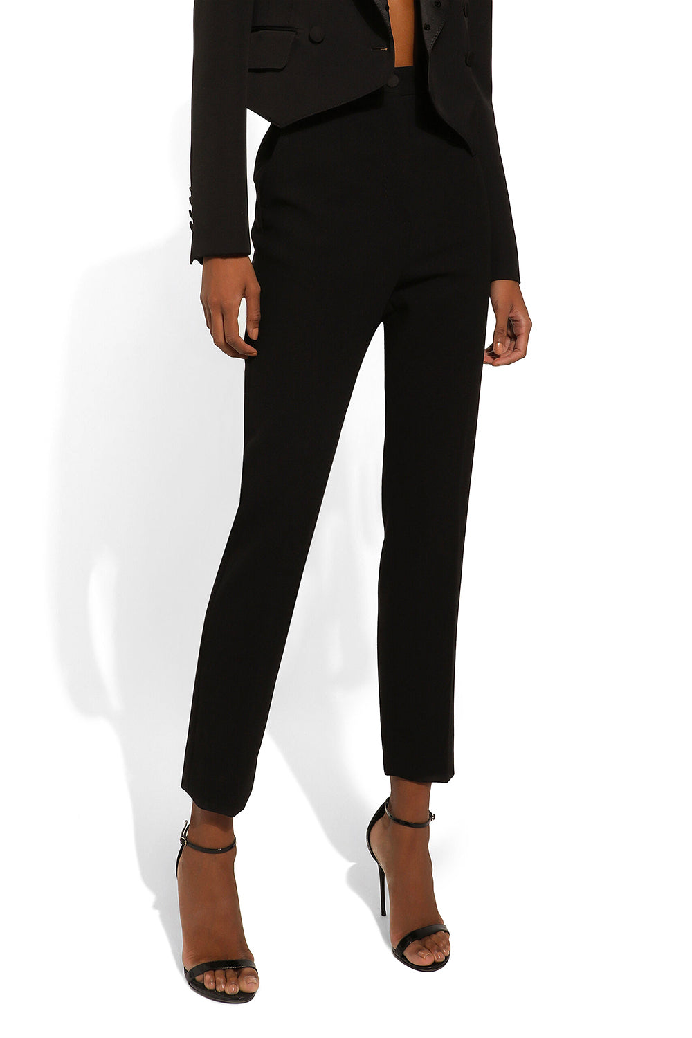 DOLCE & GABBANA Pantaloni sartoriali in sallia