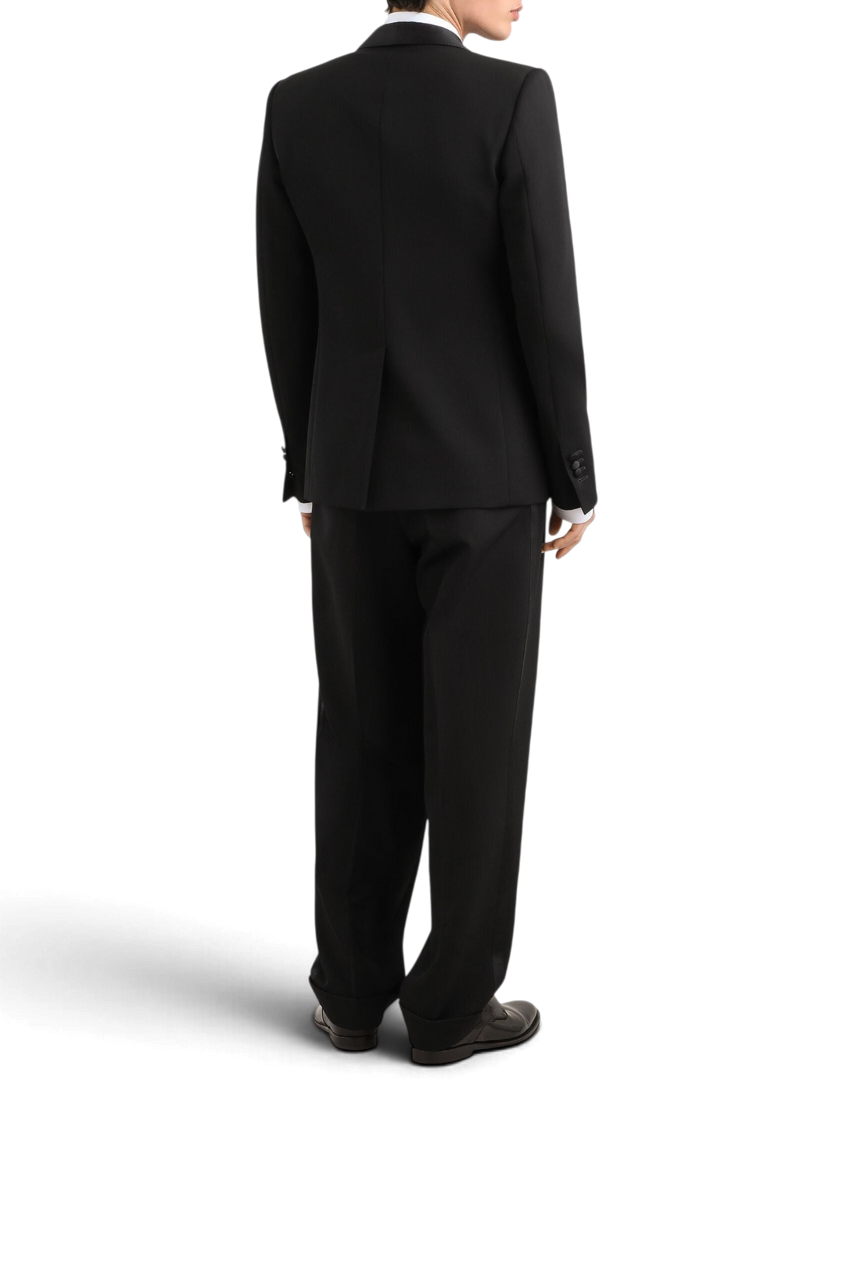 DOLCE & GABBANA Camicia tuxedo popeline di cotone