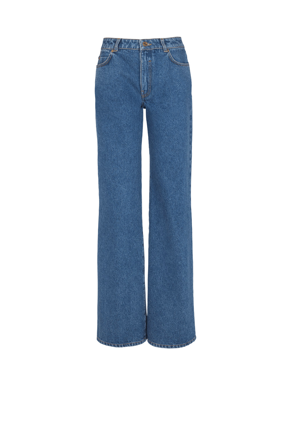 BALMAIN Pantaloni in denim dritti