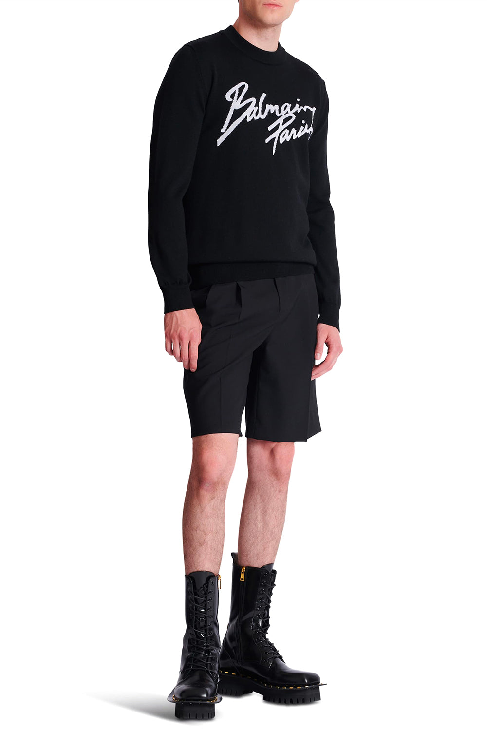 BALMAIN Pullover in lana merino