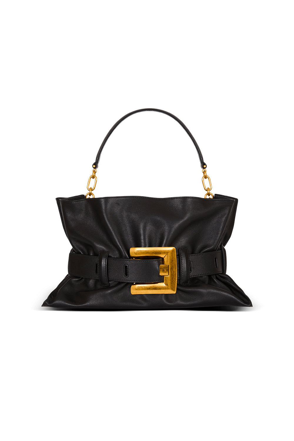 BALMAIN Borsa Anthem media in pelle di vitello