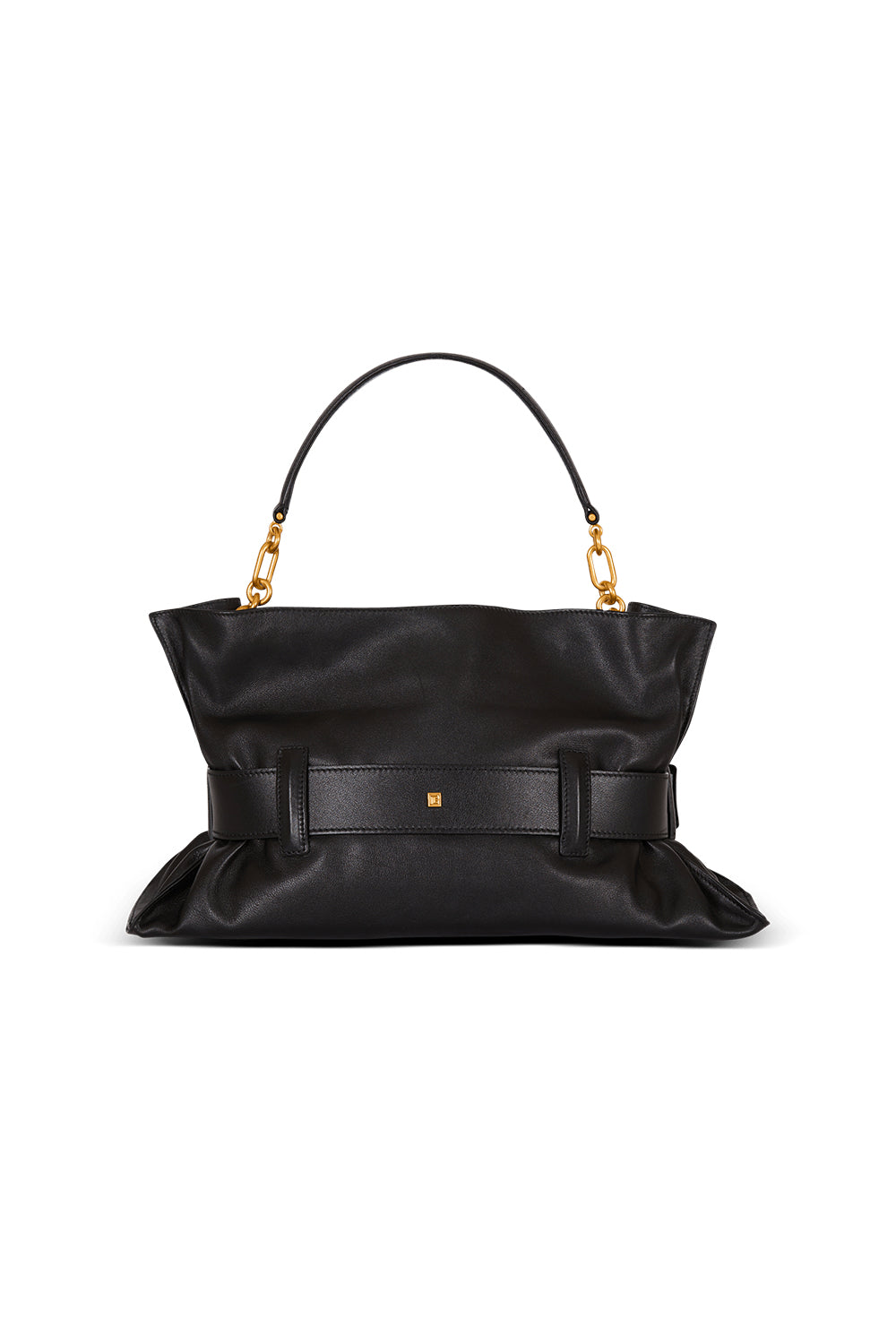 BALMAIN Borsa Anthem media in pelle di vitello