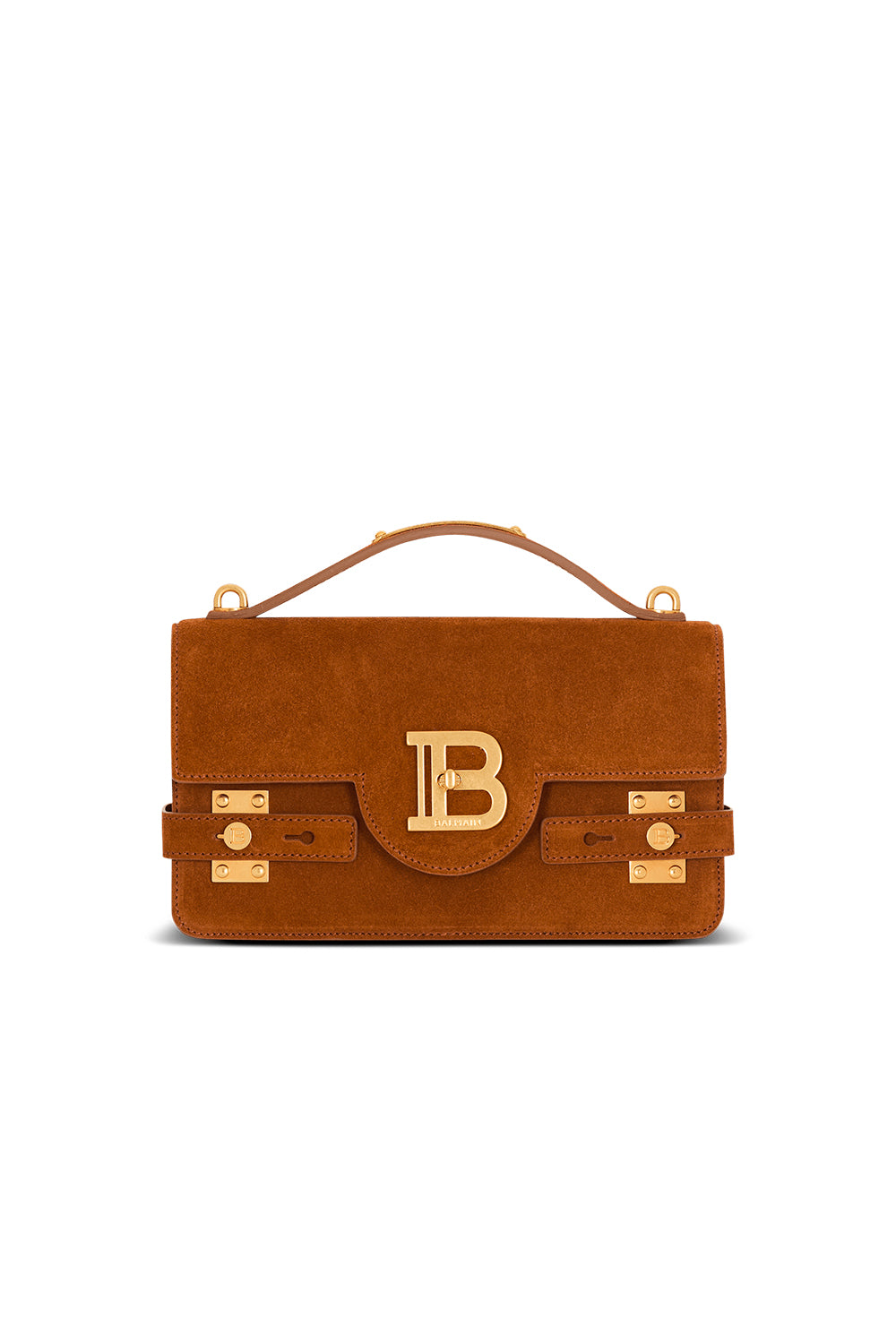 BALMAIN Borsa B-Buzz Shoulder 24 in daino