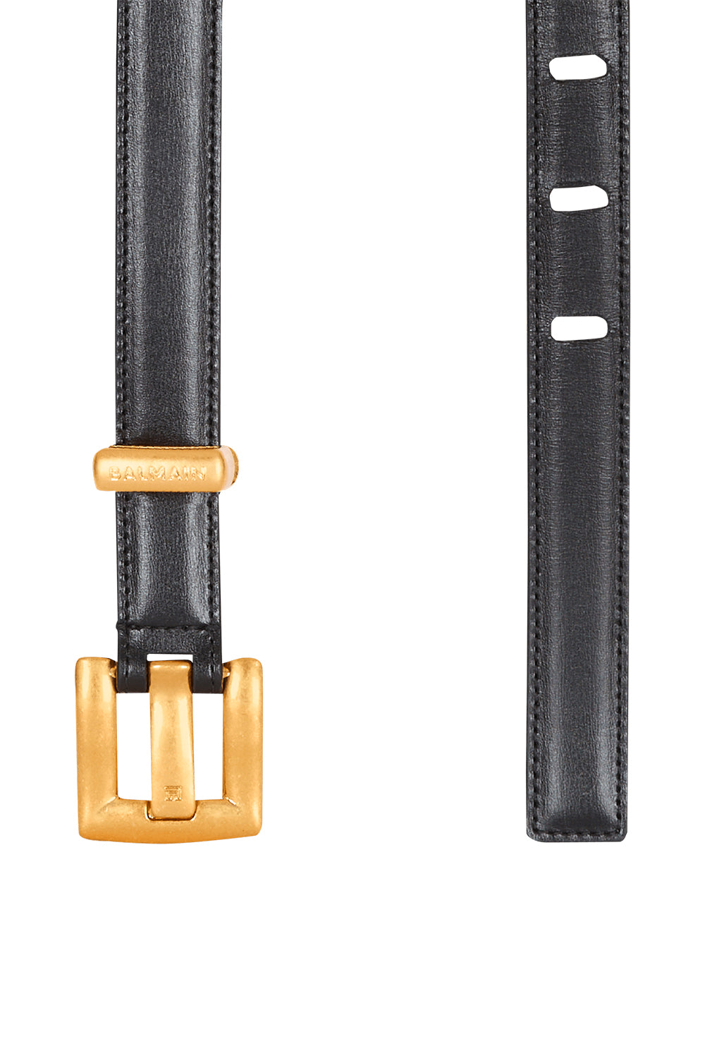 BALMAIN Cintura Anthem in pelle di vitello