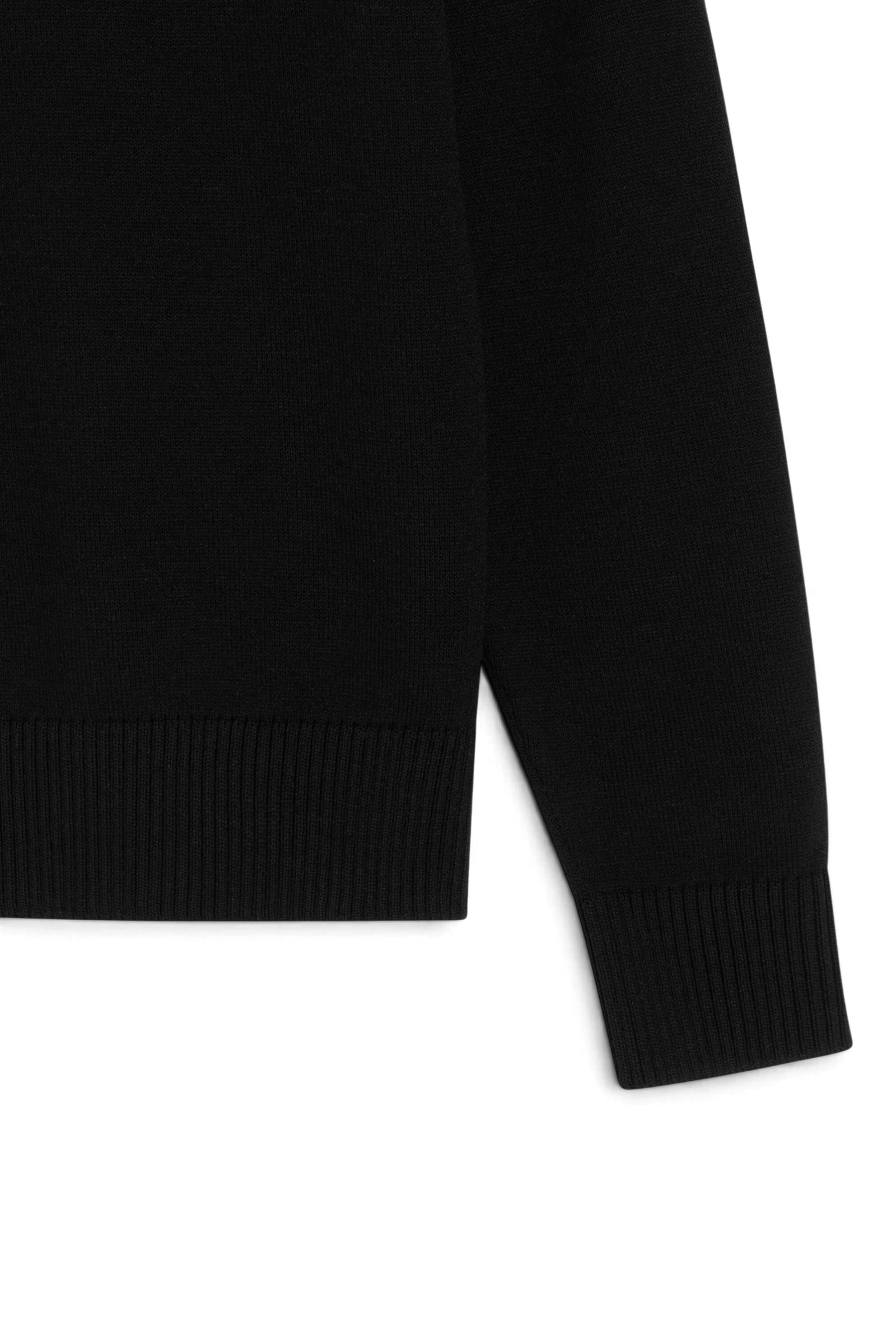 DOLCE & GABBANA Pullover in lana rasata con ricamo